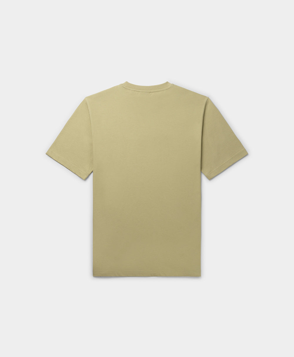 DP - Twill Beige Escript T-Shirt - Packshot - Rear