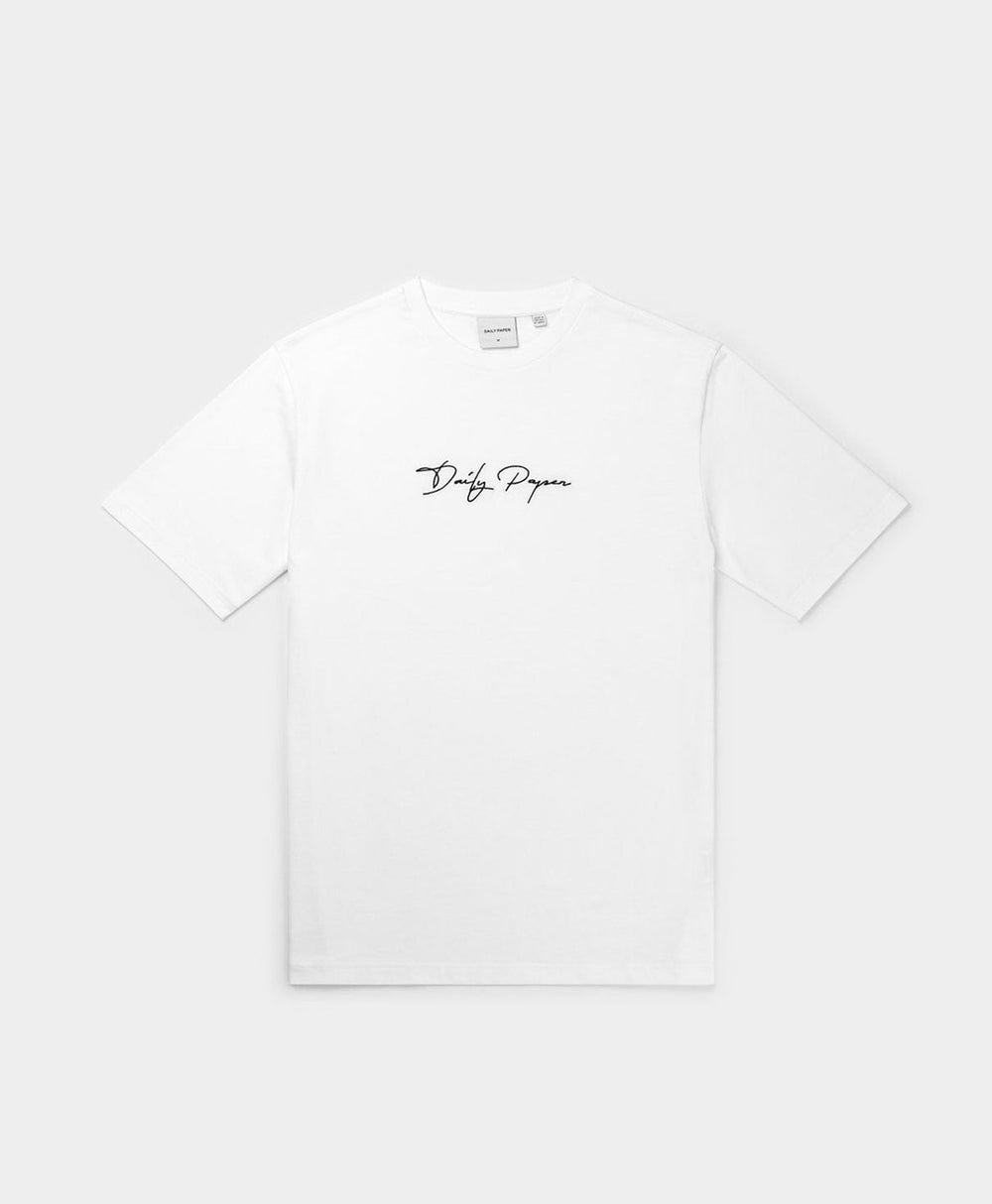 DP - White Escript T-Shirt - Packshot - Front