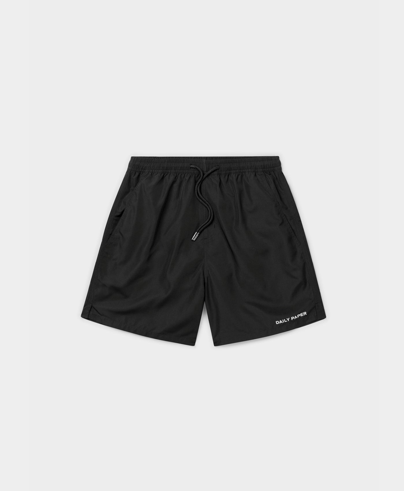 DP - Black Etype Swim Shorts - Packshot - Front