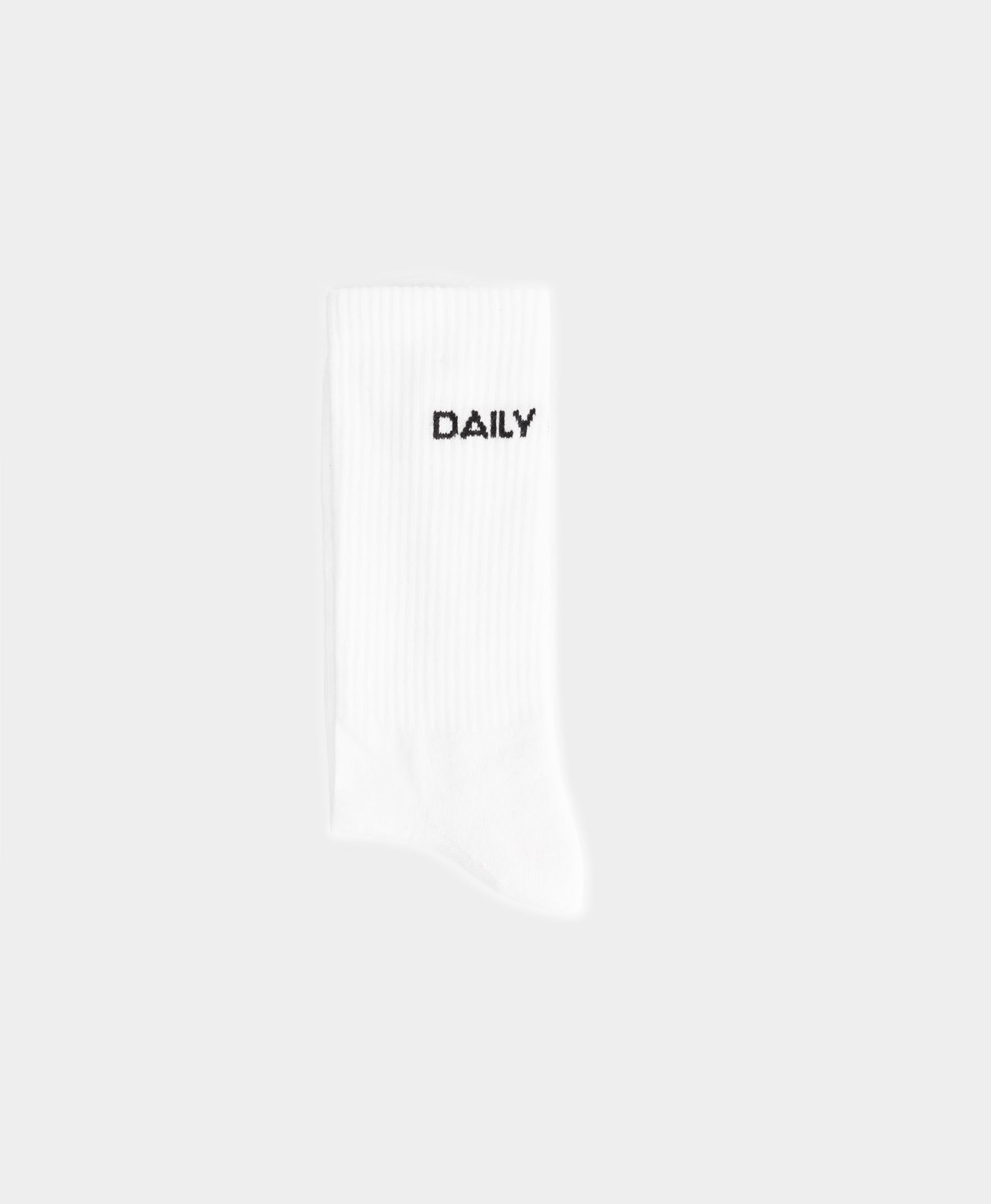 DP - White Black Etype Socks - Packshot - Rear