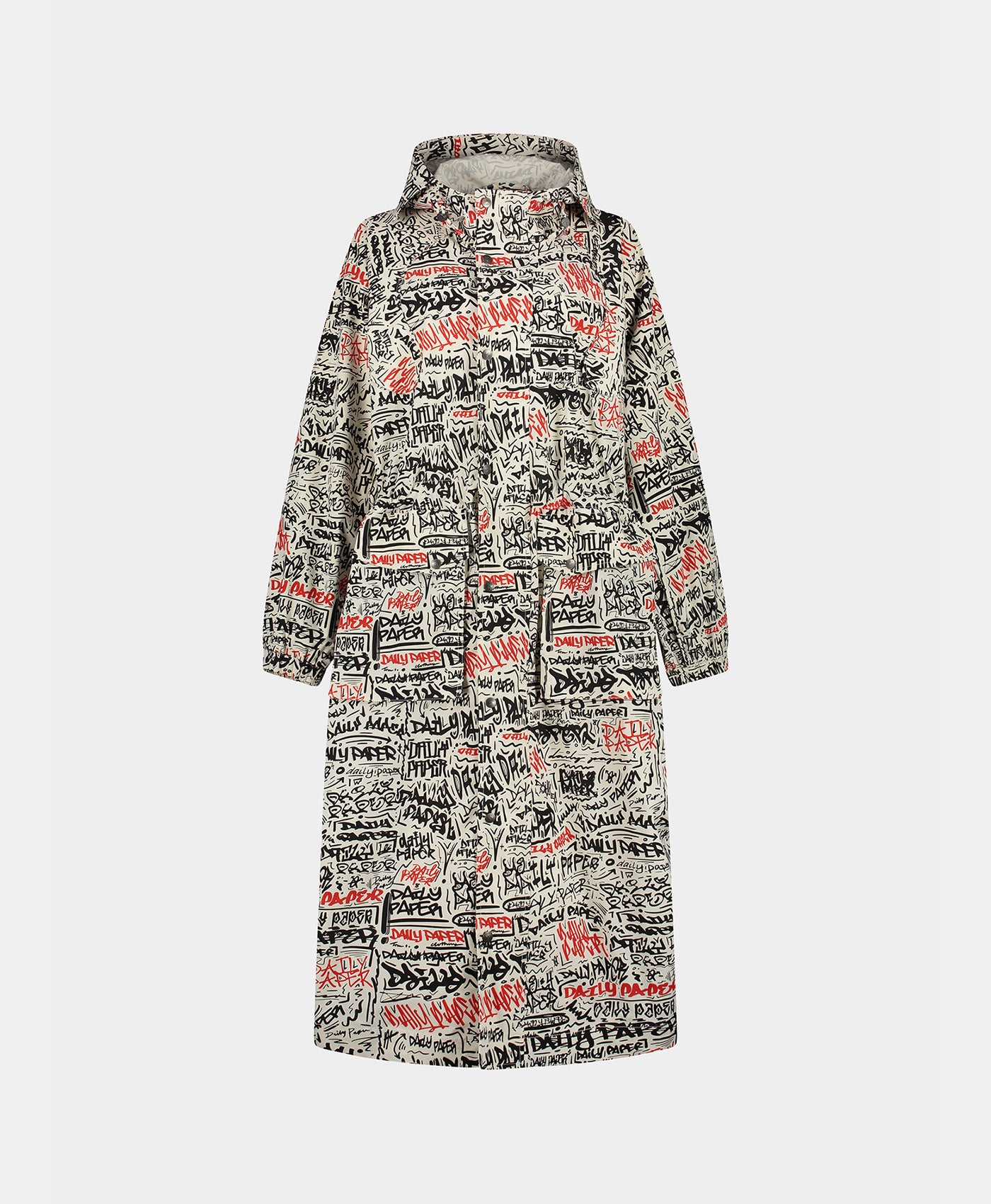 DP - Red Black Tag Mio Lng Jacket - Packshot - Front