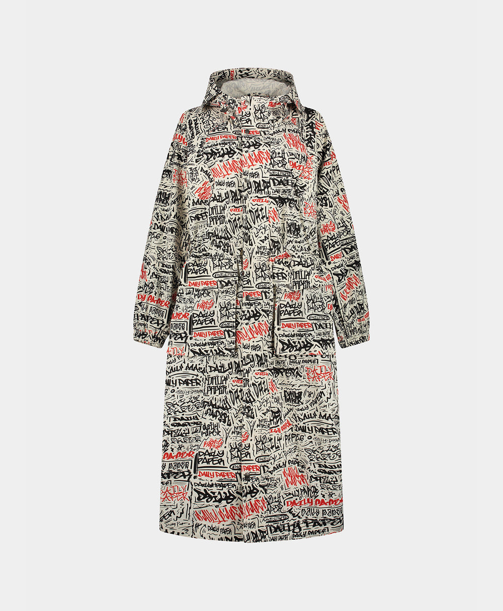 DP - Red Black Tag Mio Lng Jacket - Packshot - Front