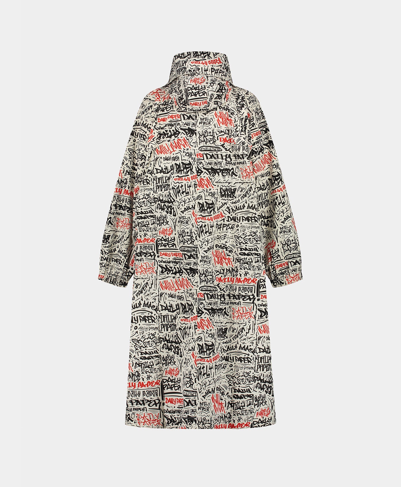 DP - Red Black Tag Mio Lng Jacket - Packshot - Rear