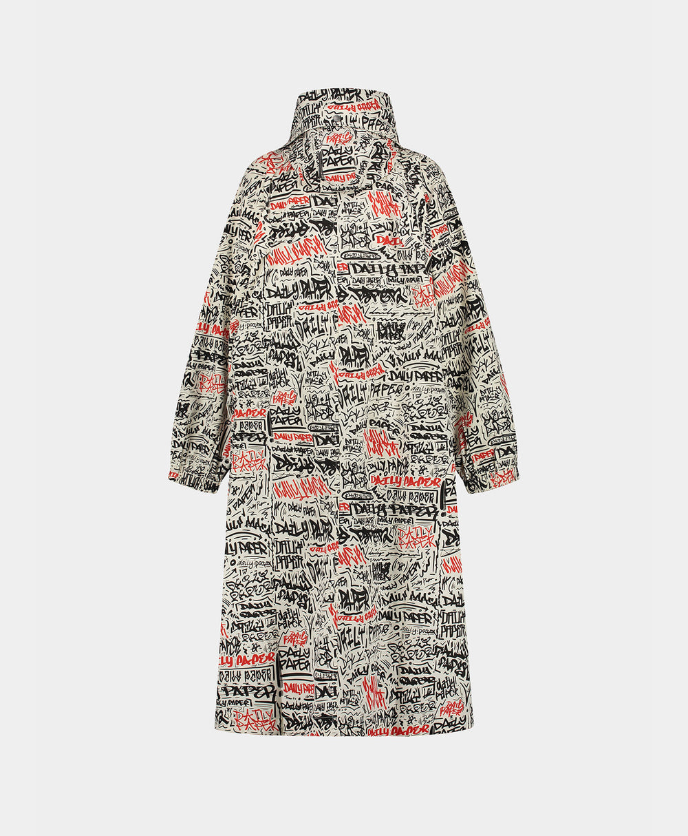 DP - Red Black Tag Mio Lng Jacket - Packshot - Rear