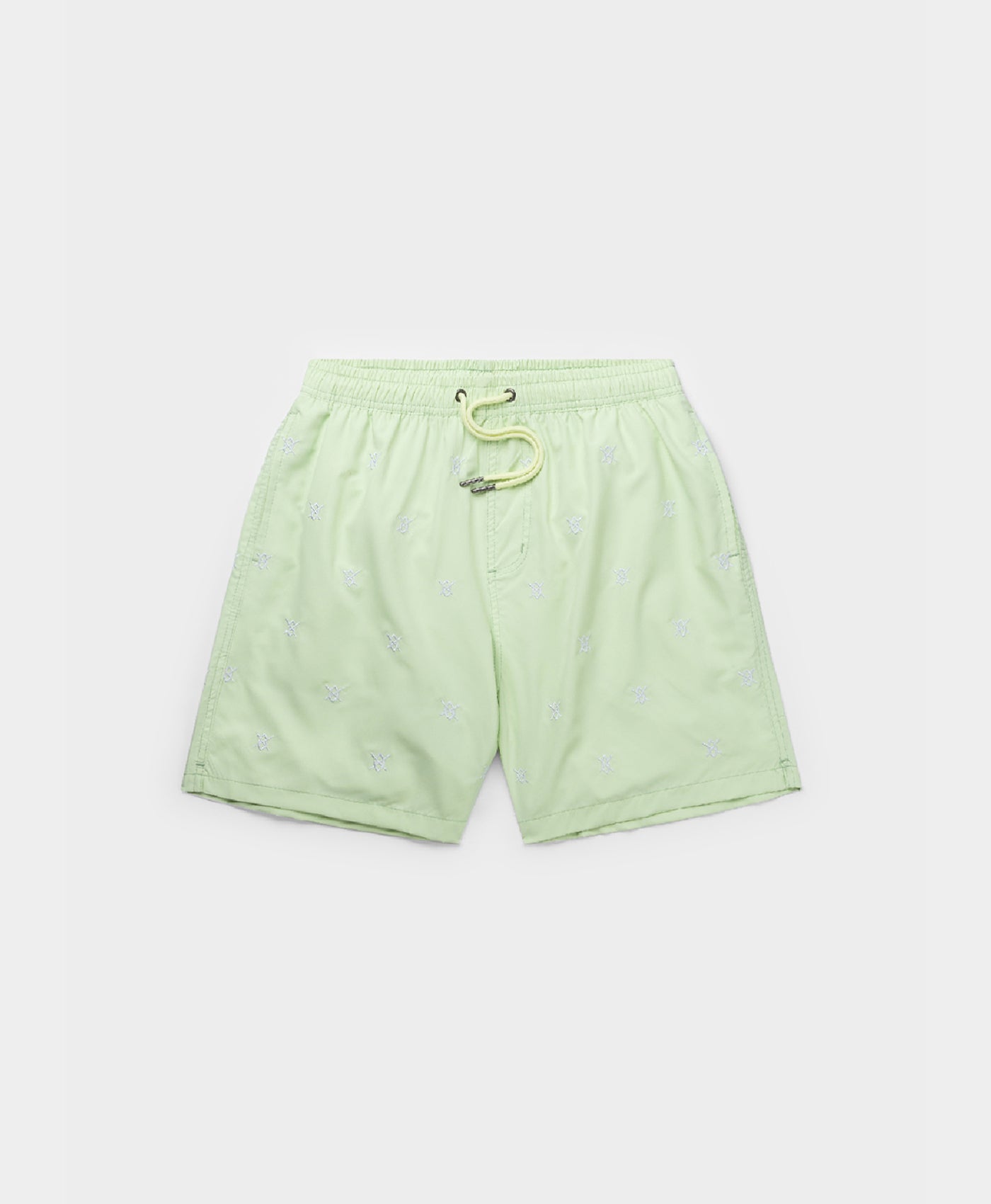 DP - Seacrest Green Reshield Swim Shorts - Packshot - Front