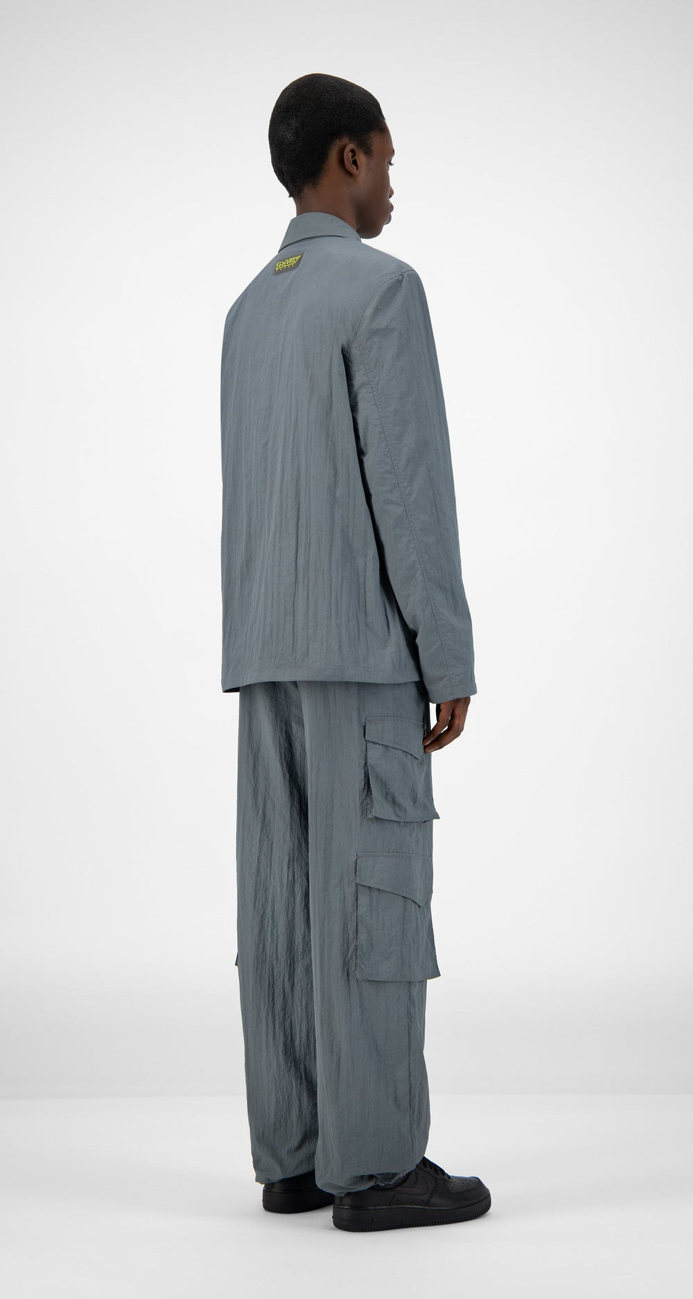 Daily Paper - Grey Homa Jacket - Men Rear