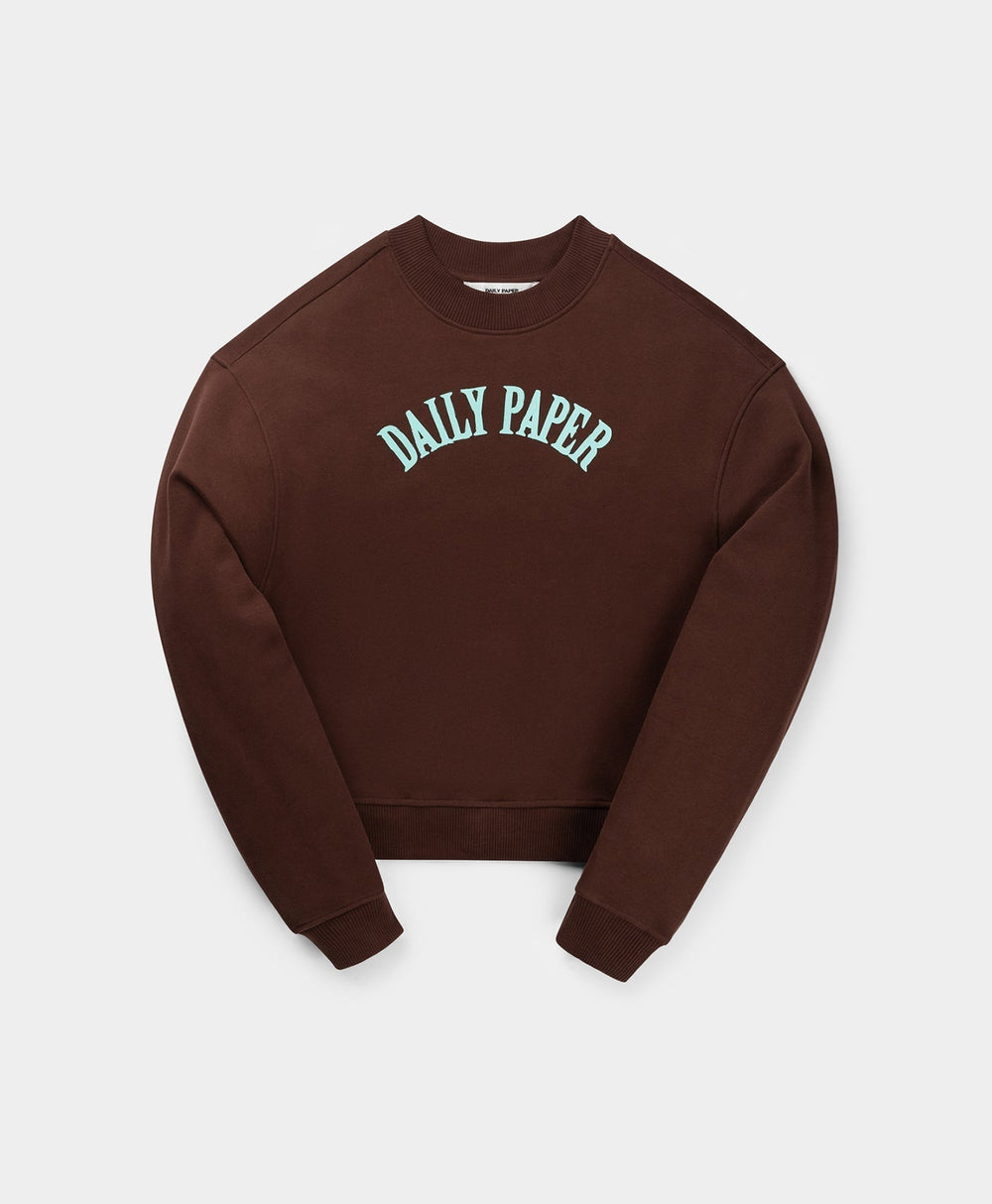 DP - Chocolate Brown Hoku Sweater - Packshot - Front