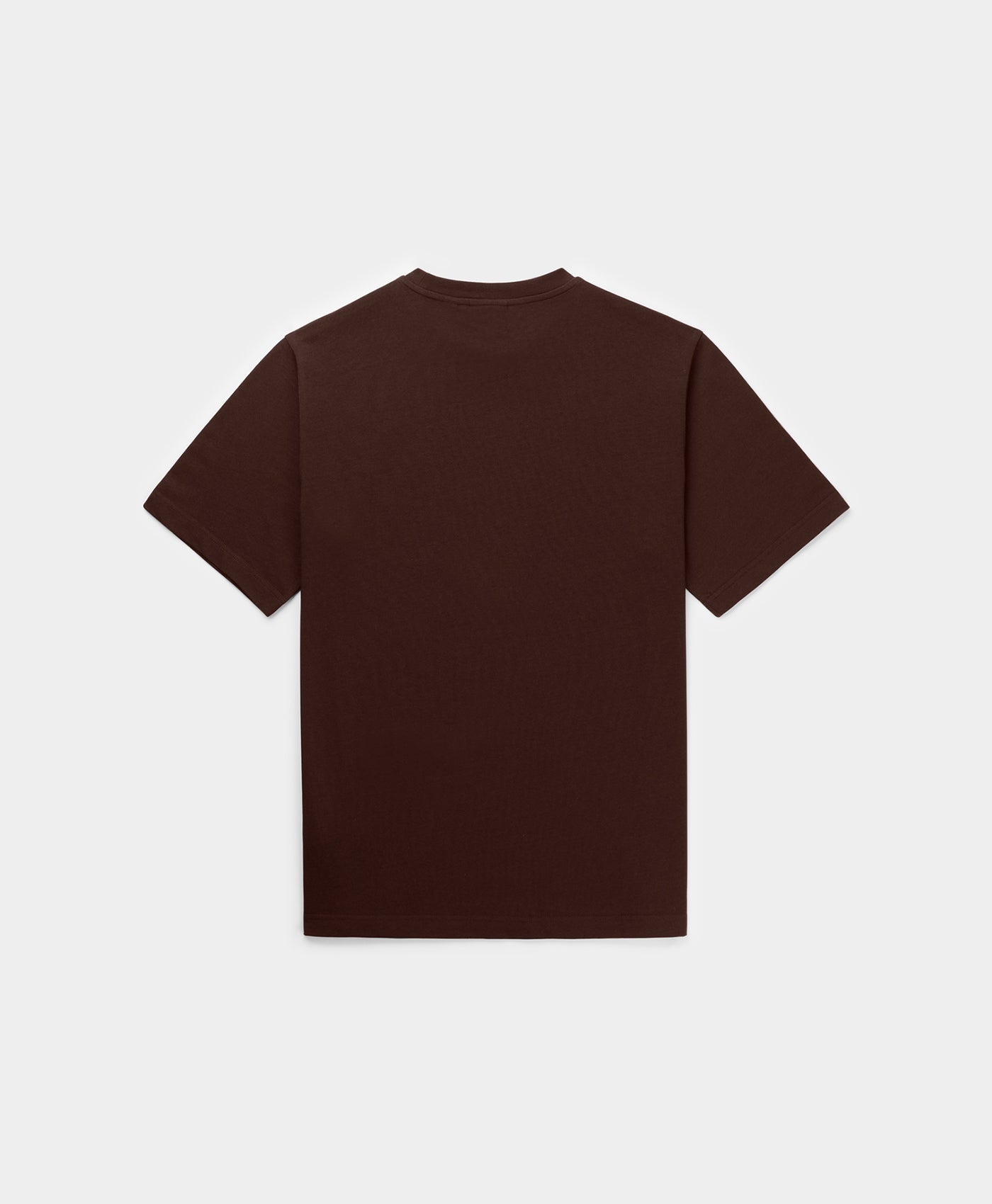 DP - Chocolate Brown Horizo T-Shirt - Packshot - Rear