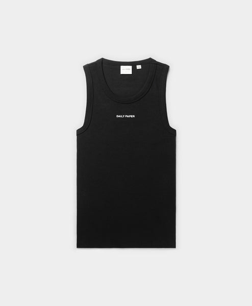 Daily Paper Black Logotype Tank Top – Daily Paper Worldwide