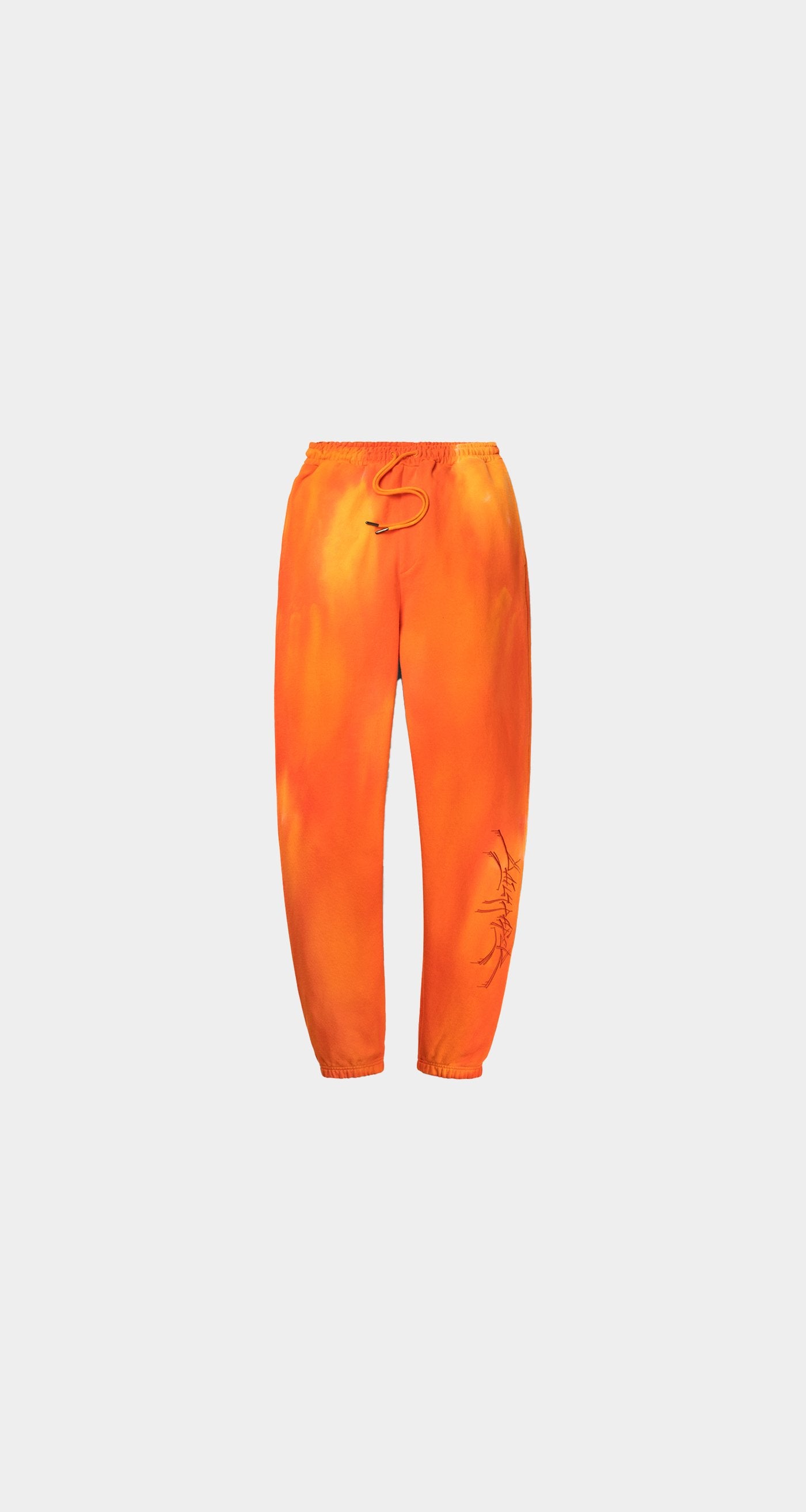 Daily Paper - Washed Orange Lex Pants - Women Front