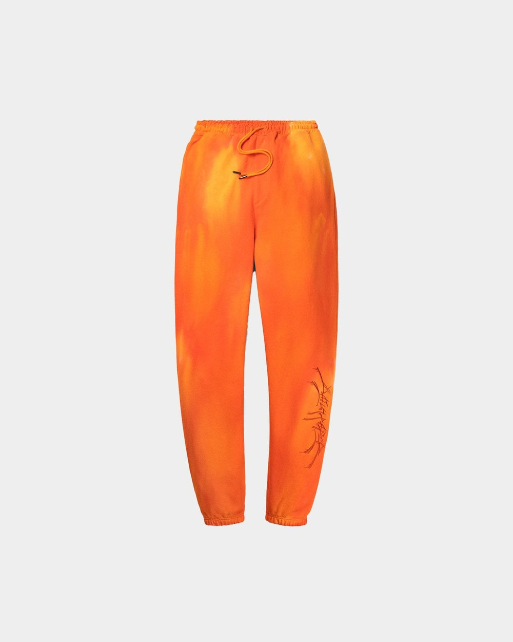 Daily Paper - Washed Orange Lex Pants - Women Front