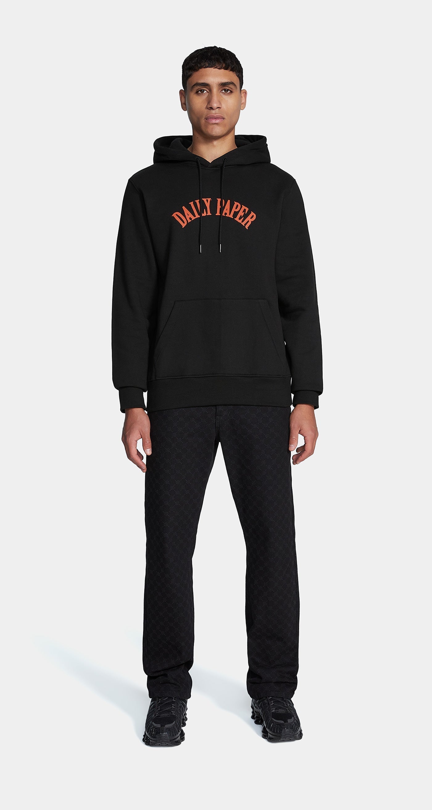 DP - Black Howell Hoody - Men - Front