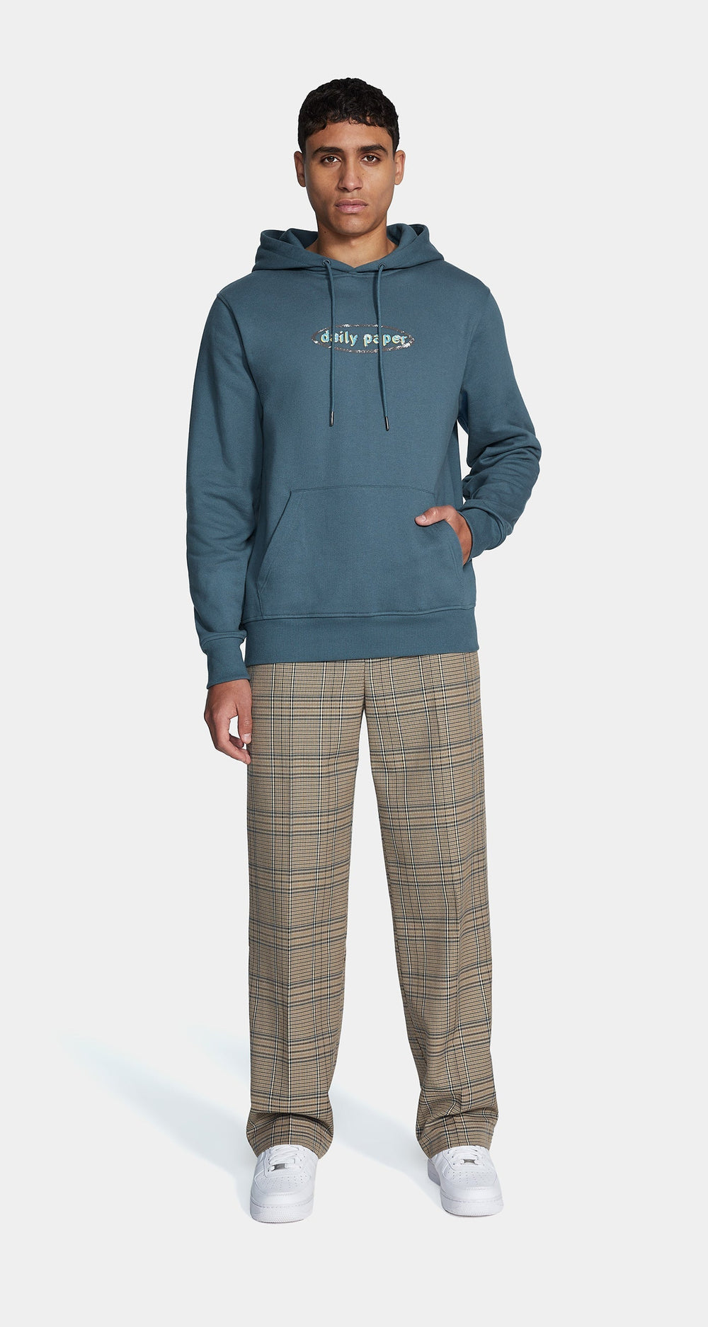 DP - Teal Blue Holt Hoody - Men - Front