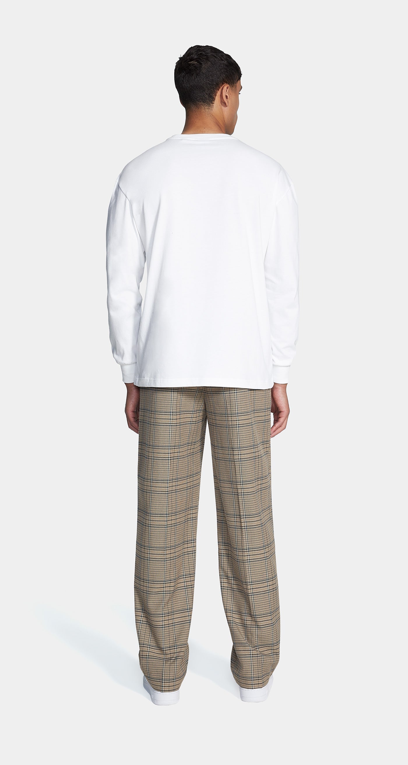 DP - White Holman LS T-Shirt - Men - Rear