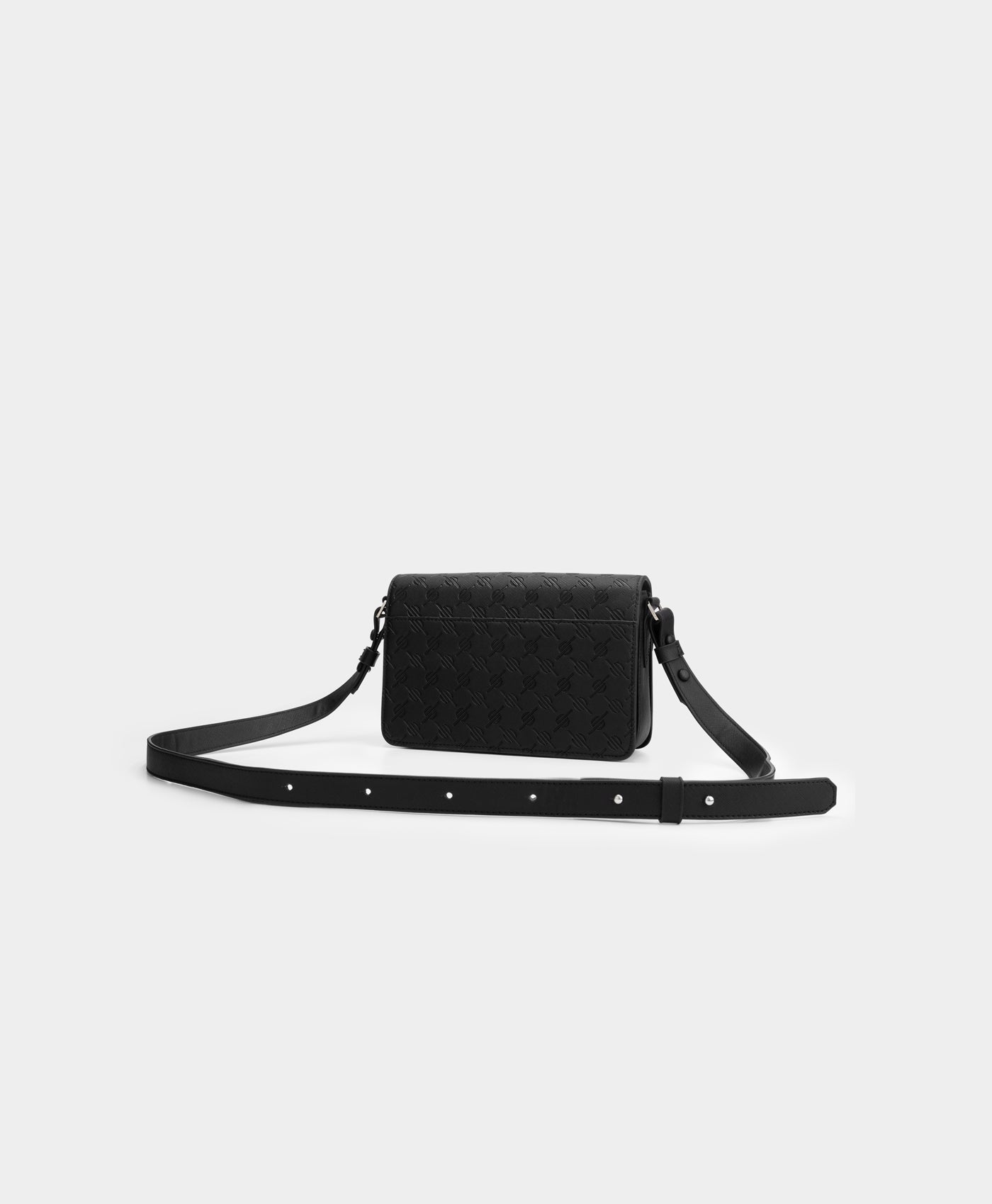 DP - Black Meru Monogram Bag - Packshot - Rear