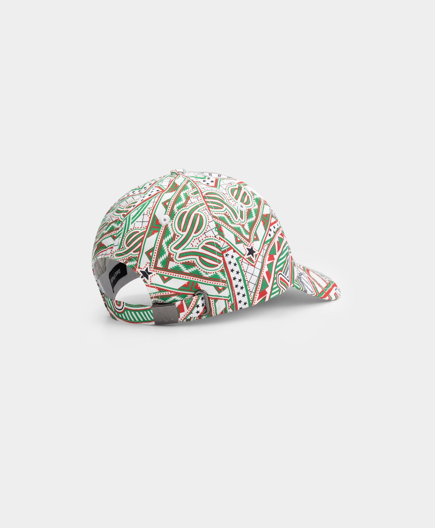 DP - Green Red Mobas Cap - Packshot - Rear