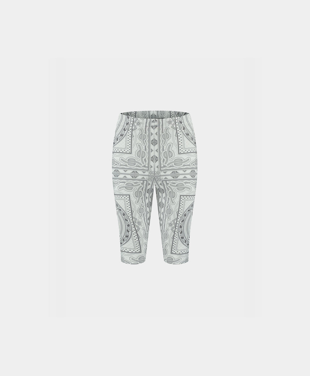 DP - Grey Bandana Madiha Shorts - Packshot - Front