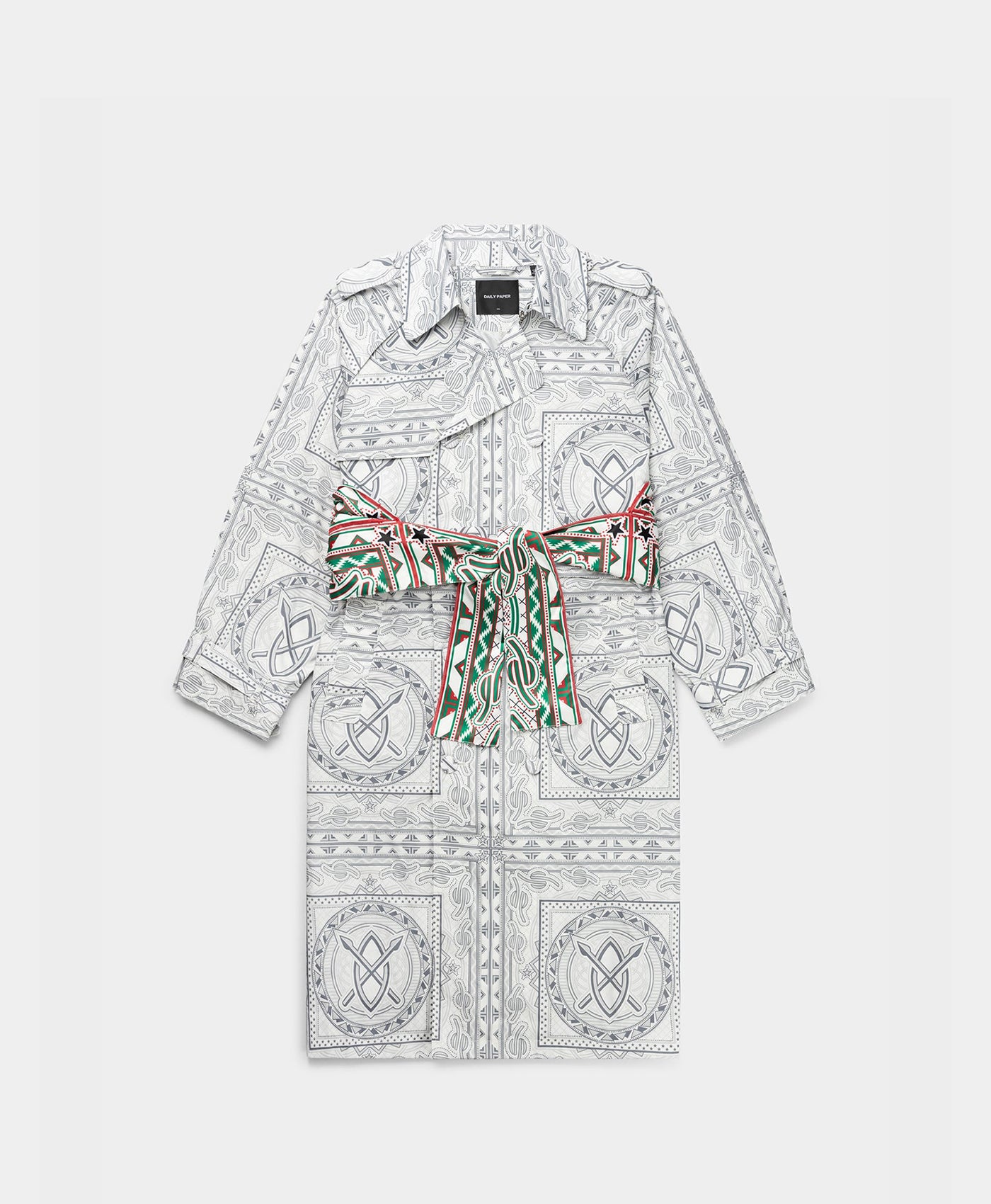 DP - Grey Green Bandana Mamo Jacket - Packshot