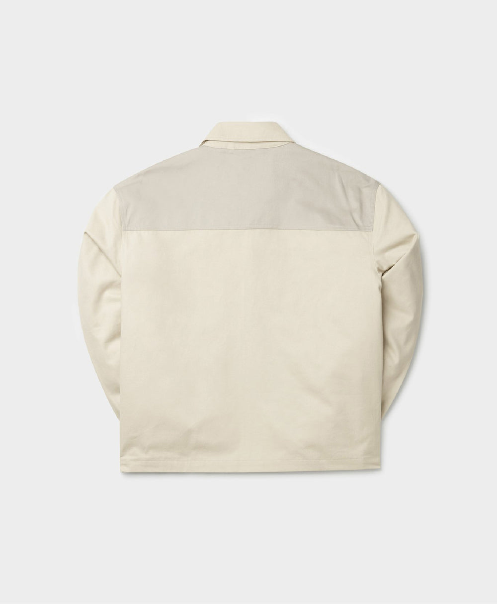DP - Beige Mamun Jacket - Packshot - Rear