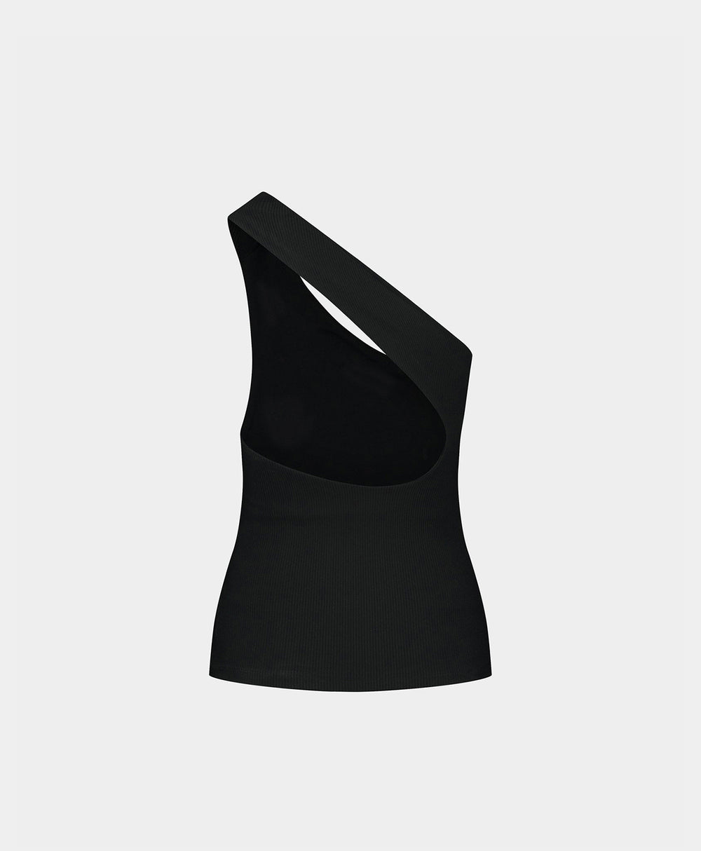 DP - Black Margot Top - Packshot - Rear