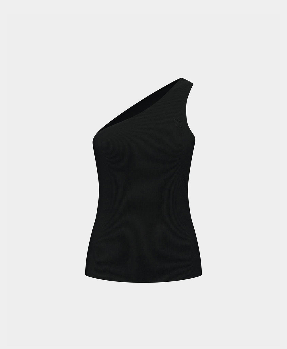 DP - Black Margot Top - Packshot - Front