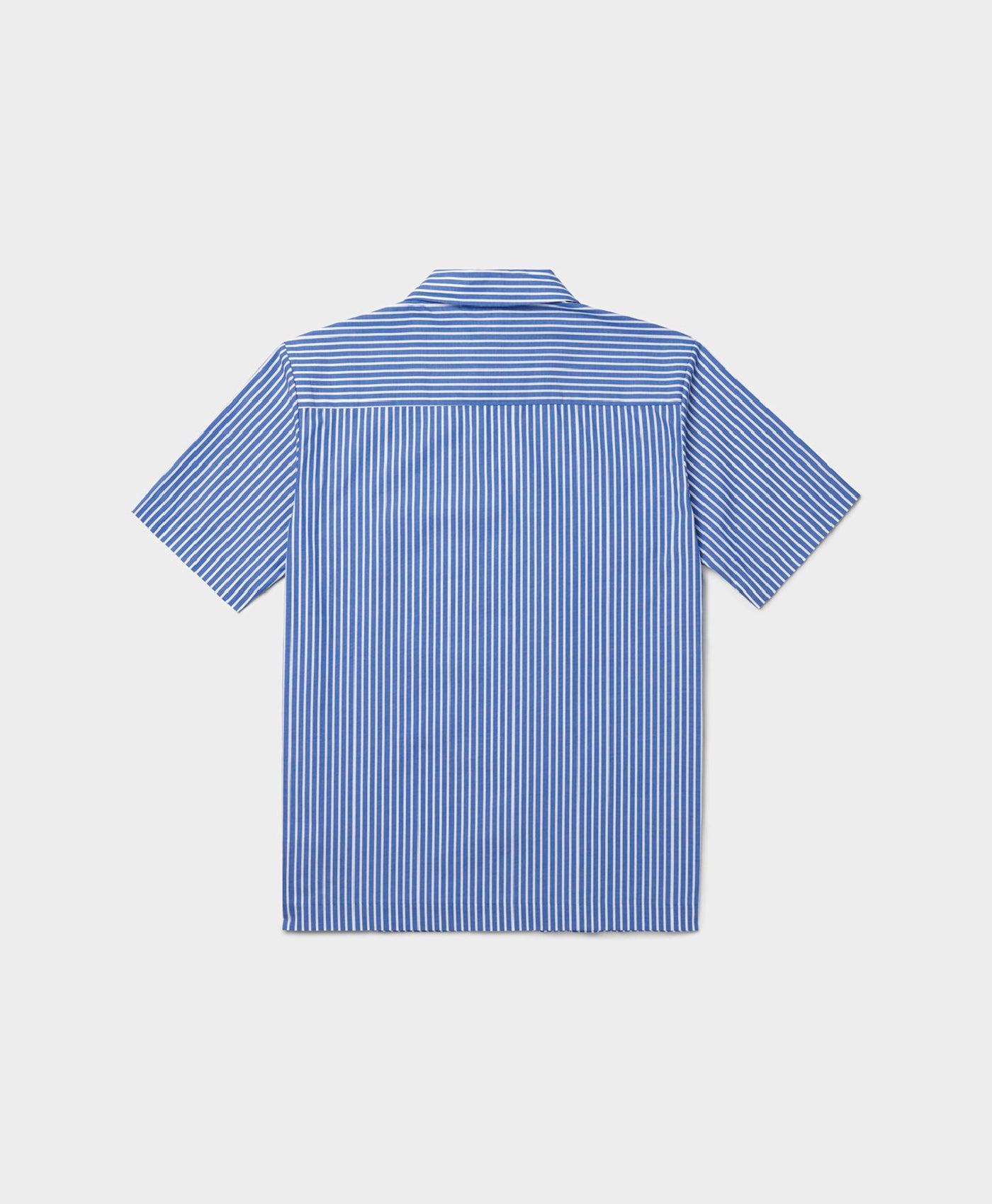 DP - Blue White Stripe Masin Shirt - Packshot - Rear