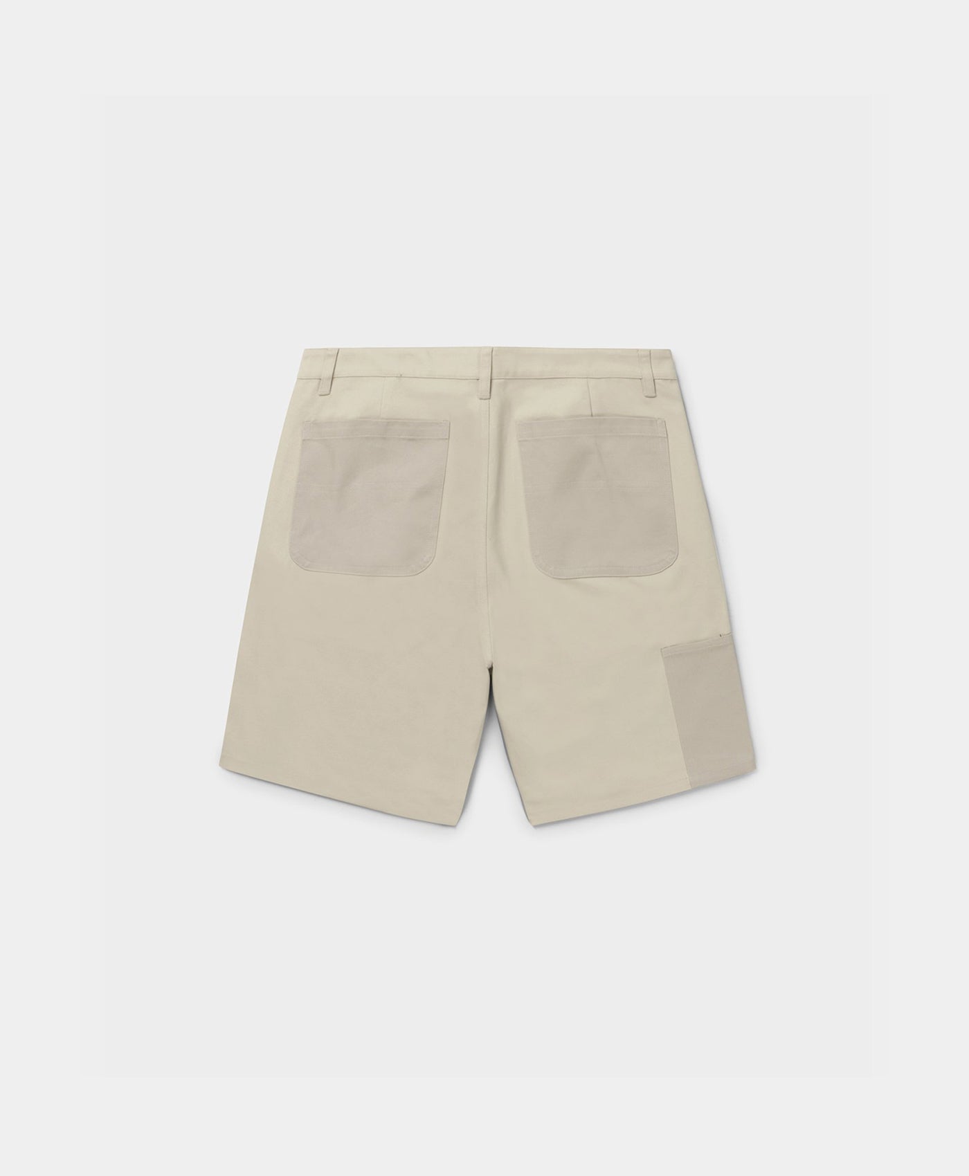 DP - Beige Mevani Shorts - Packshot - Rear