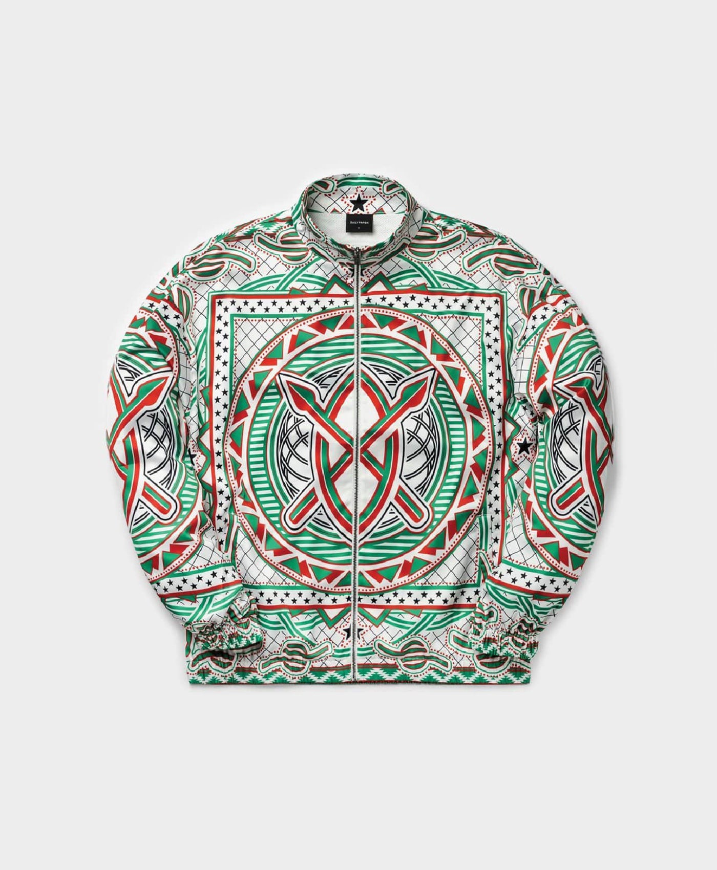 DP - Green Red Manuel Pants - Packshot - Front