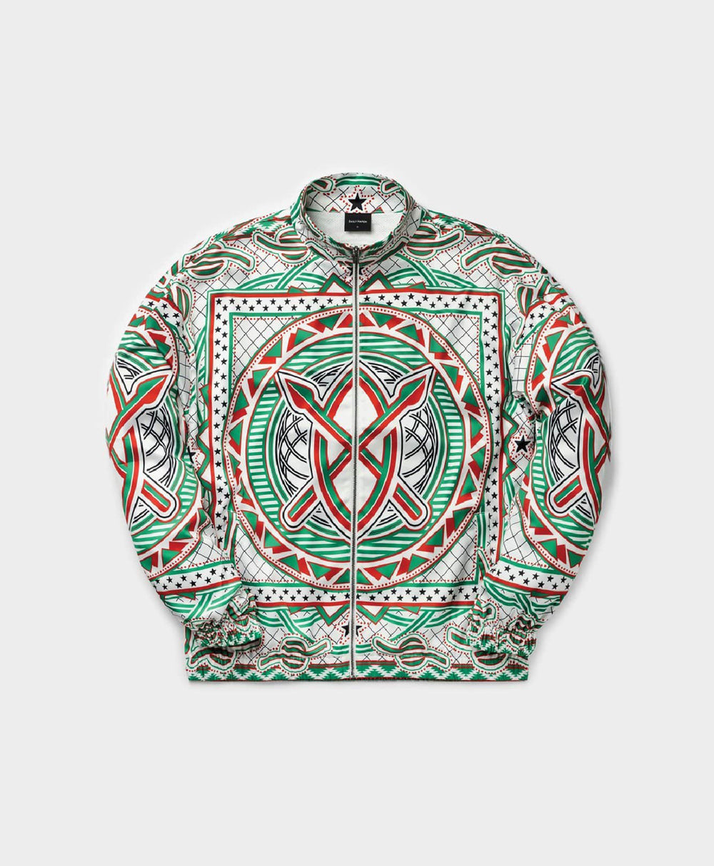 DP - Green Red Manuel Pants - Packshot - Front