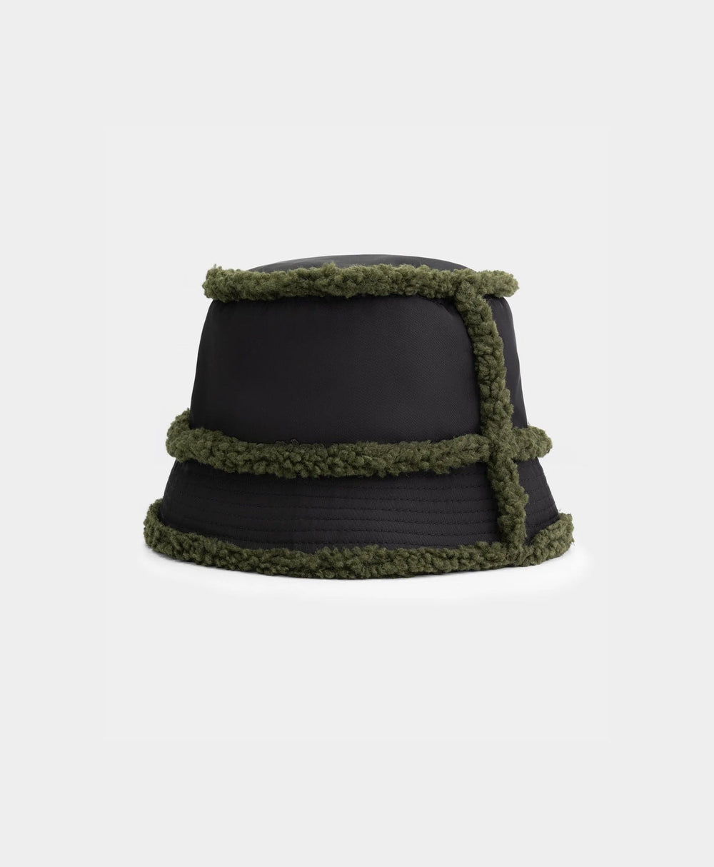 DP - Black Chic Green Nejmo Hat - Packshot - Rear