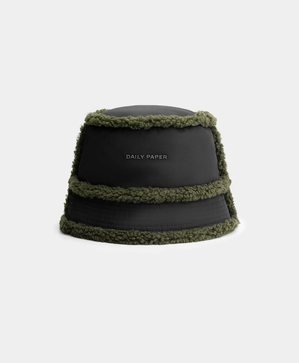 DP - Black Chic Green Nejmo Hat - Packshot - Front