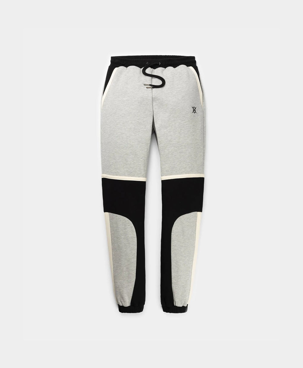 DP - Overcast Beige Black Grey Melange Nabila Trackpants - Packshot - Front