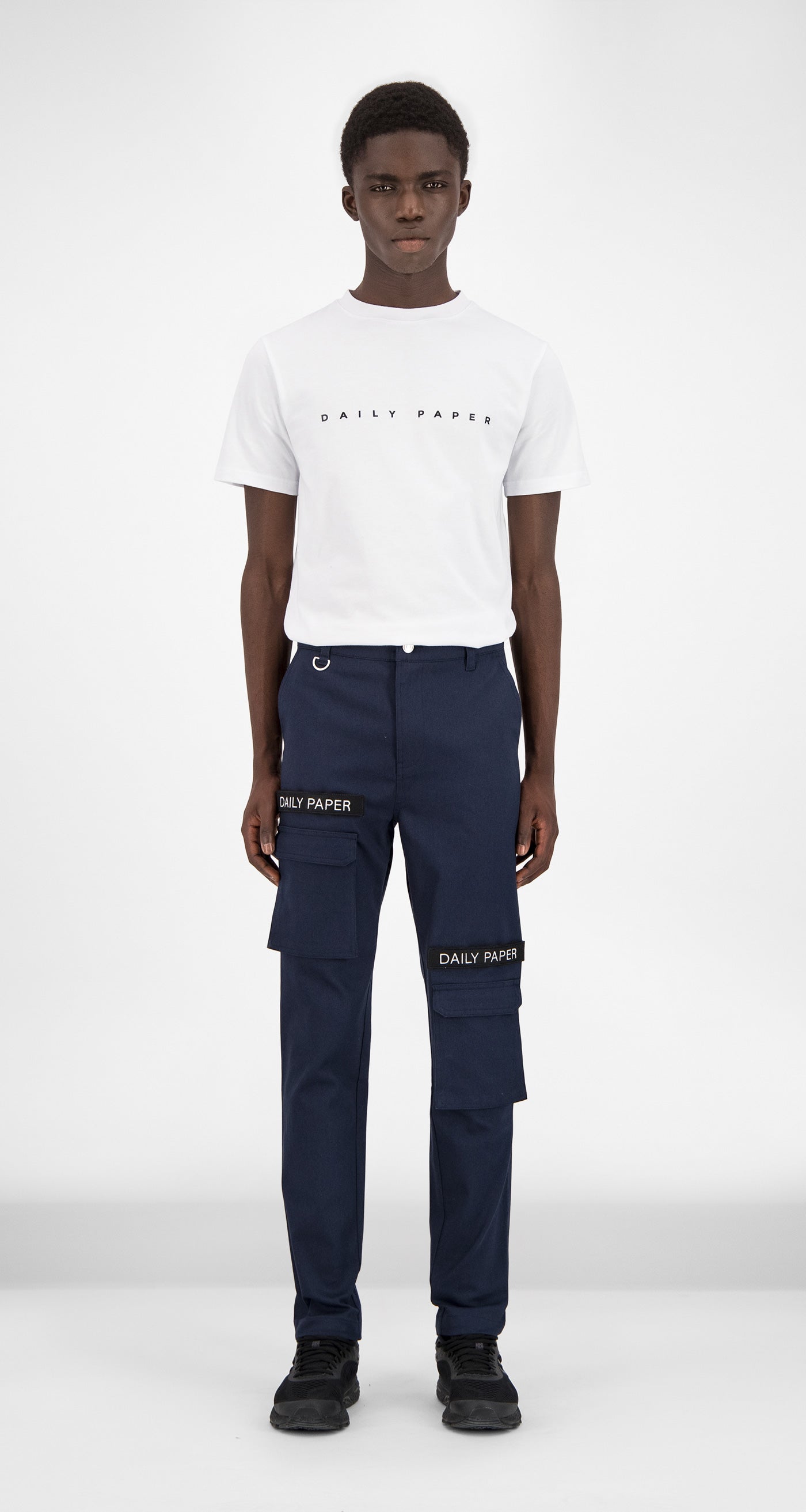 DP - Cargo Pants Navy - Modelshot - Men