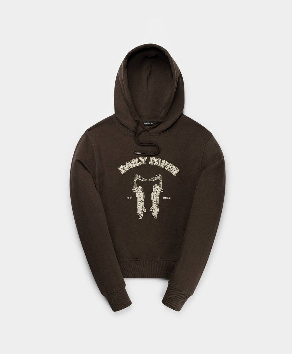 DP - Hot Fudge Brown Naztia Hoody - Packshot - Front