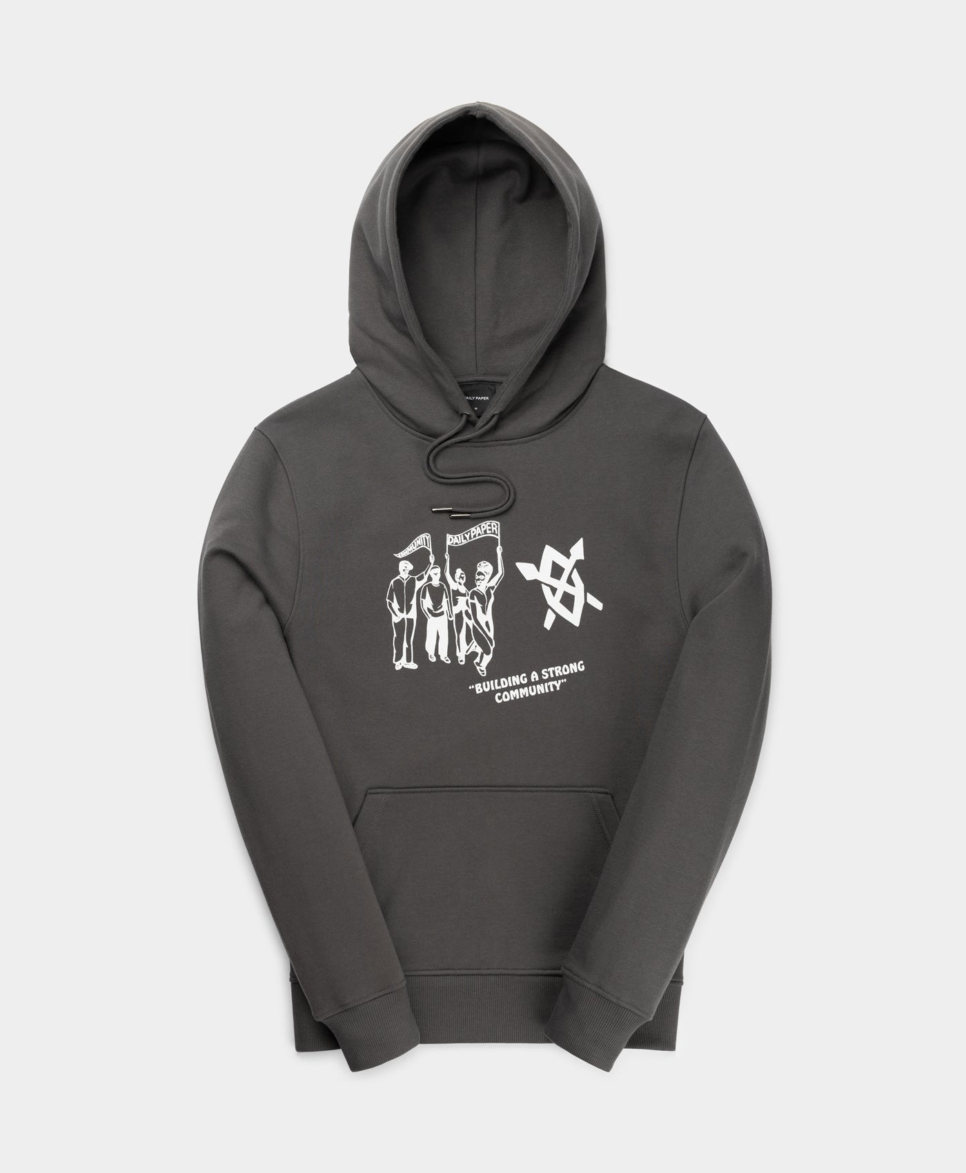 DP - Magnet Grey Negendo Hoody - Packshot - Front