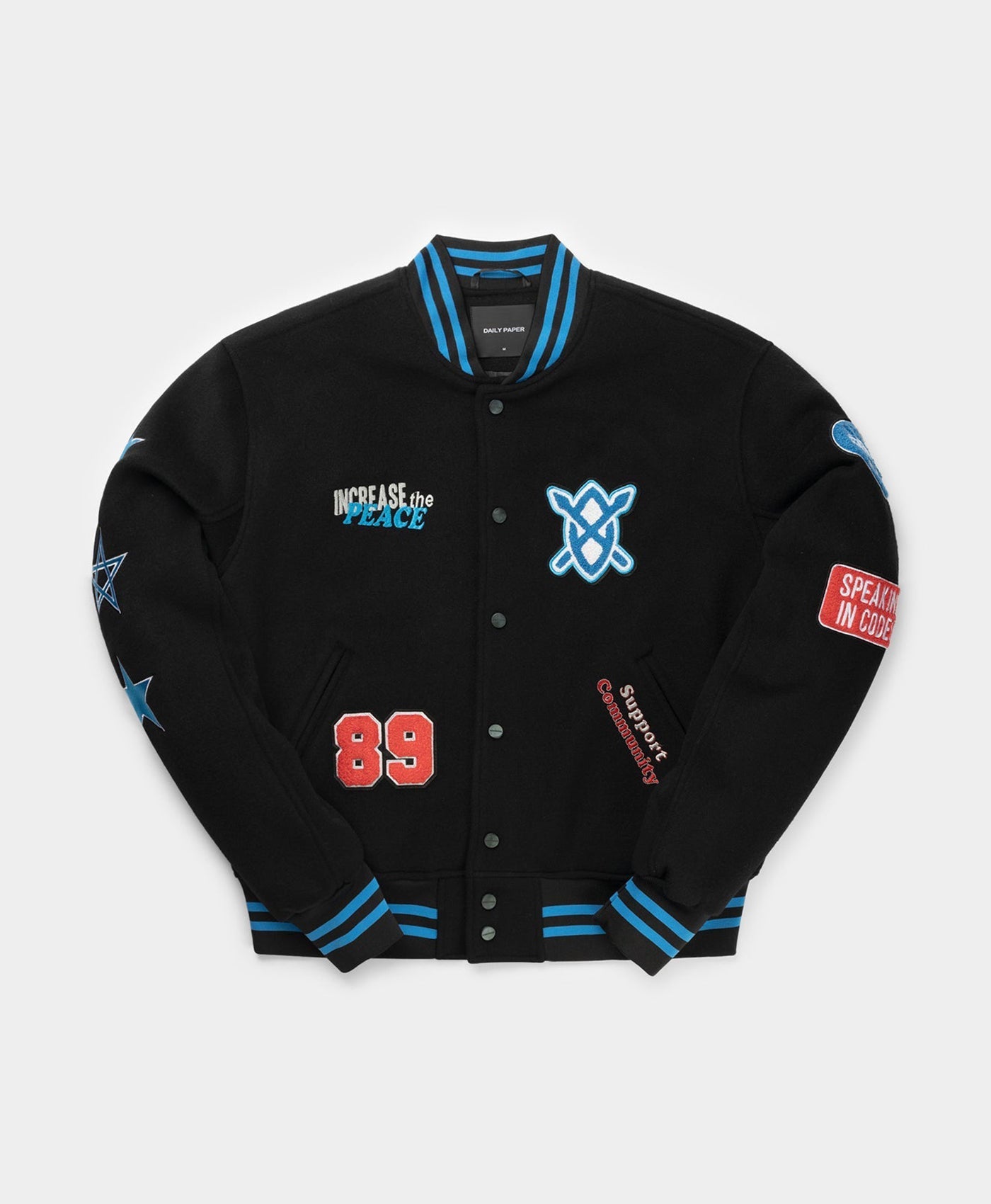 DP - Black Neko Jacket - Packshot - Front