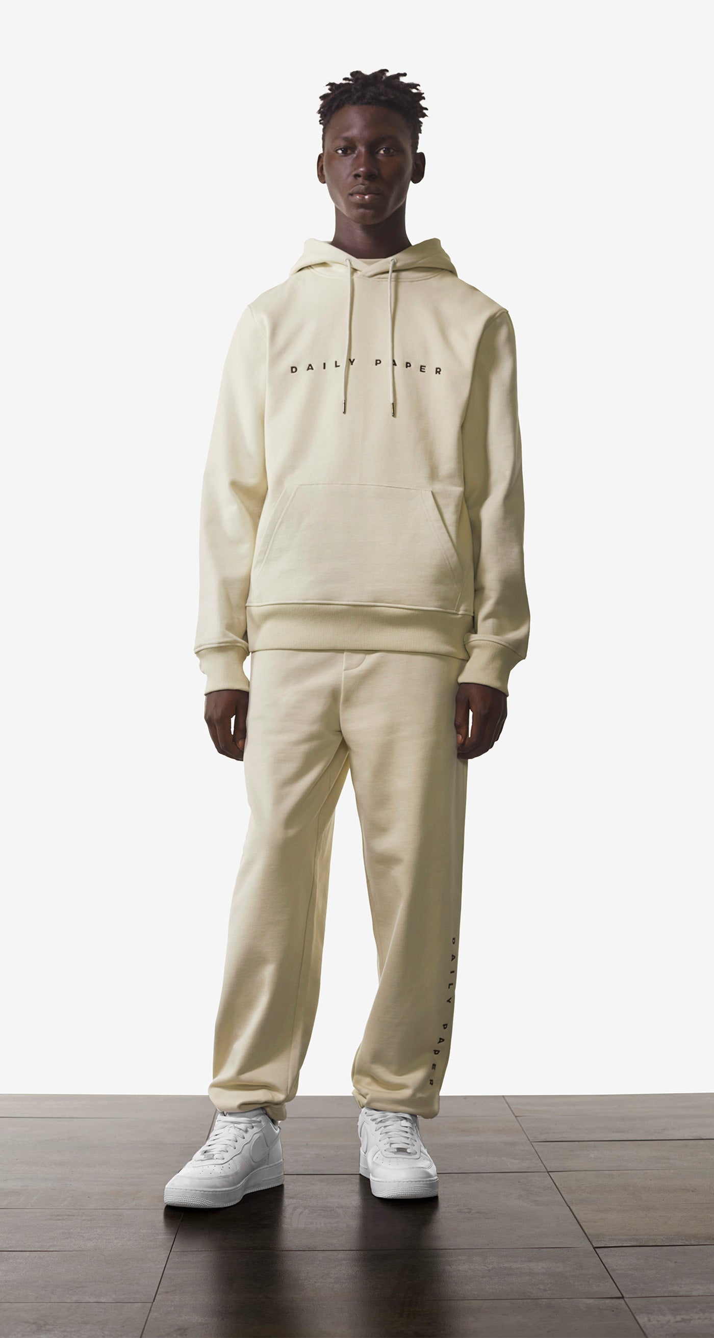 DP - Overcast Beige Alias Trackpants - men - front