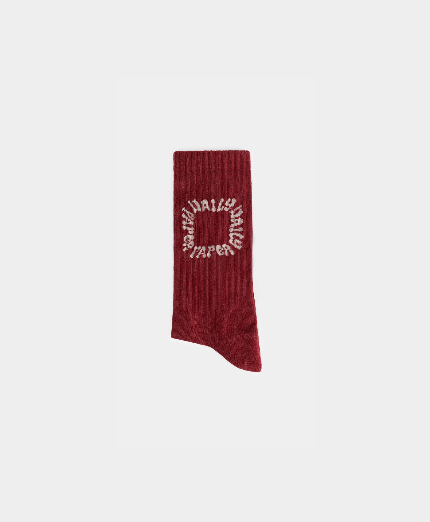 DP - Cabernet Red Pape Socks - Packshot - Rear