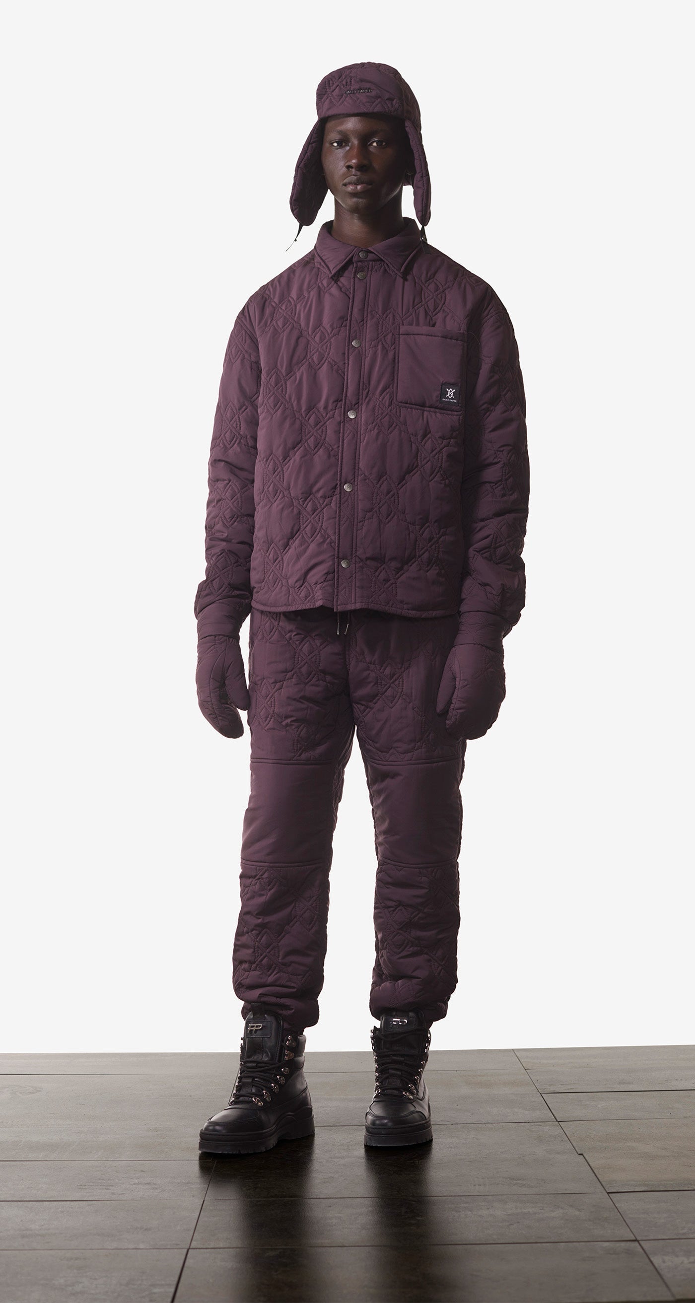 DP - Plum Perfect Purple Najub LS Shirt - Men - Front