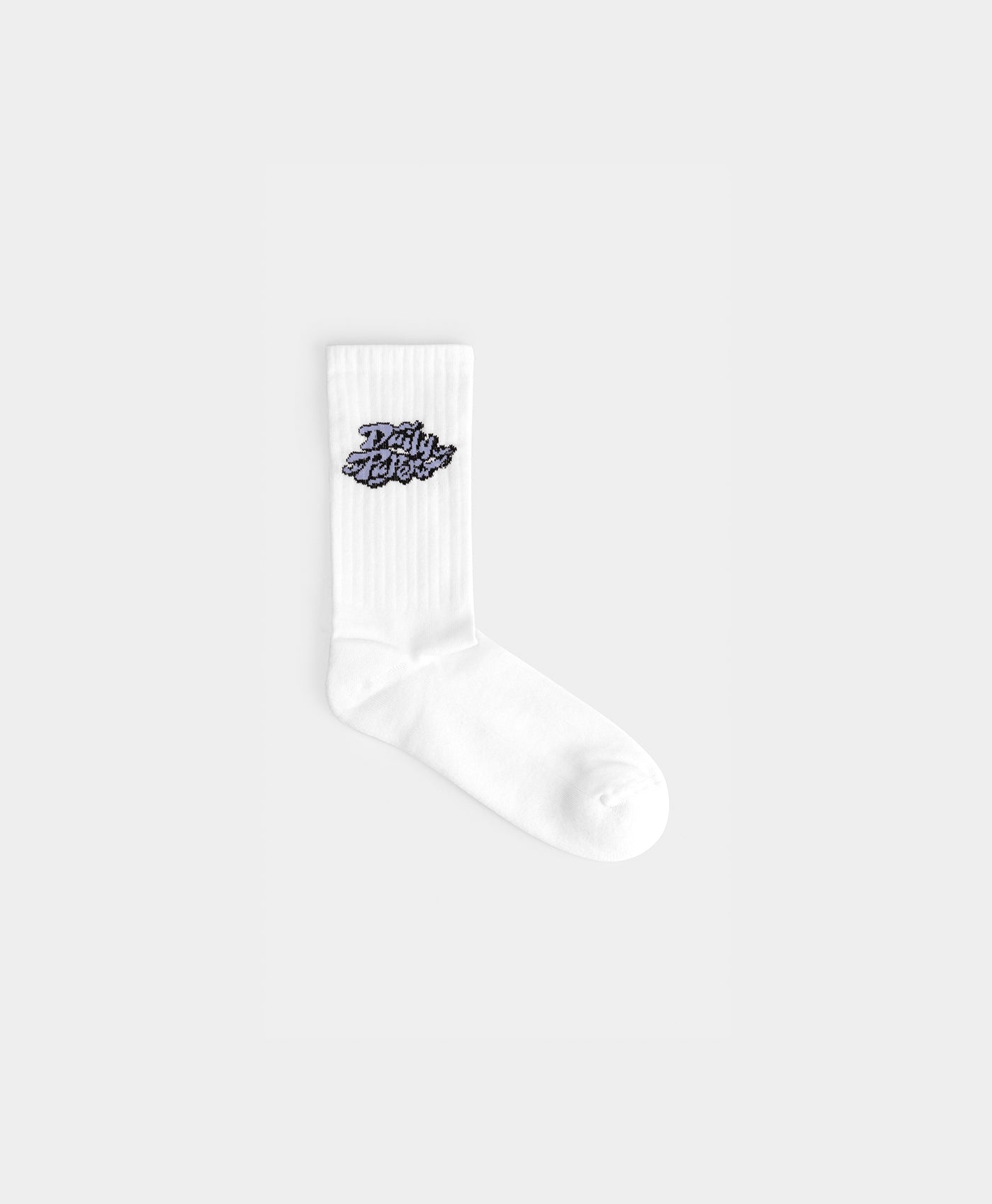 DP - White Pir Socks - Packshot - Front