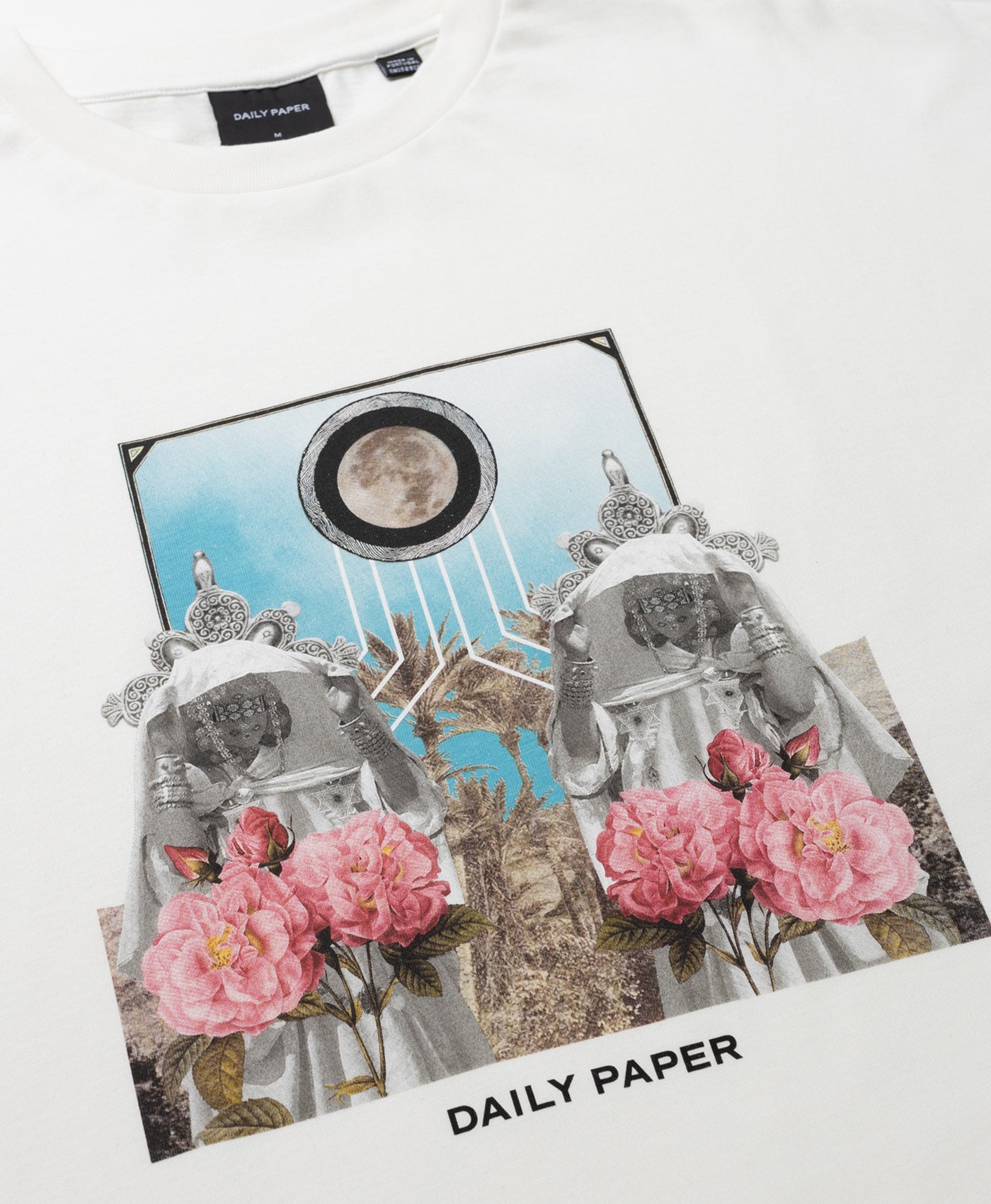DP - Egret White Palmiro T-Shirt - Packshot 