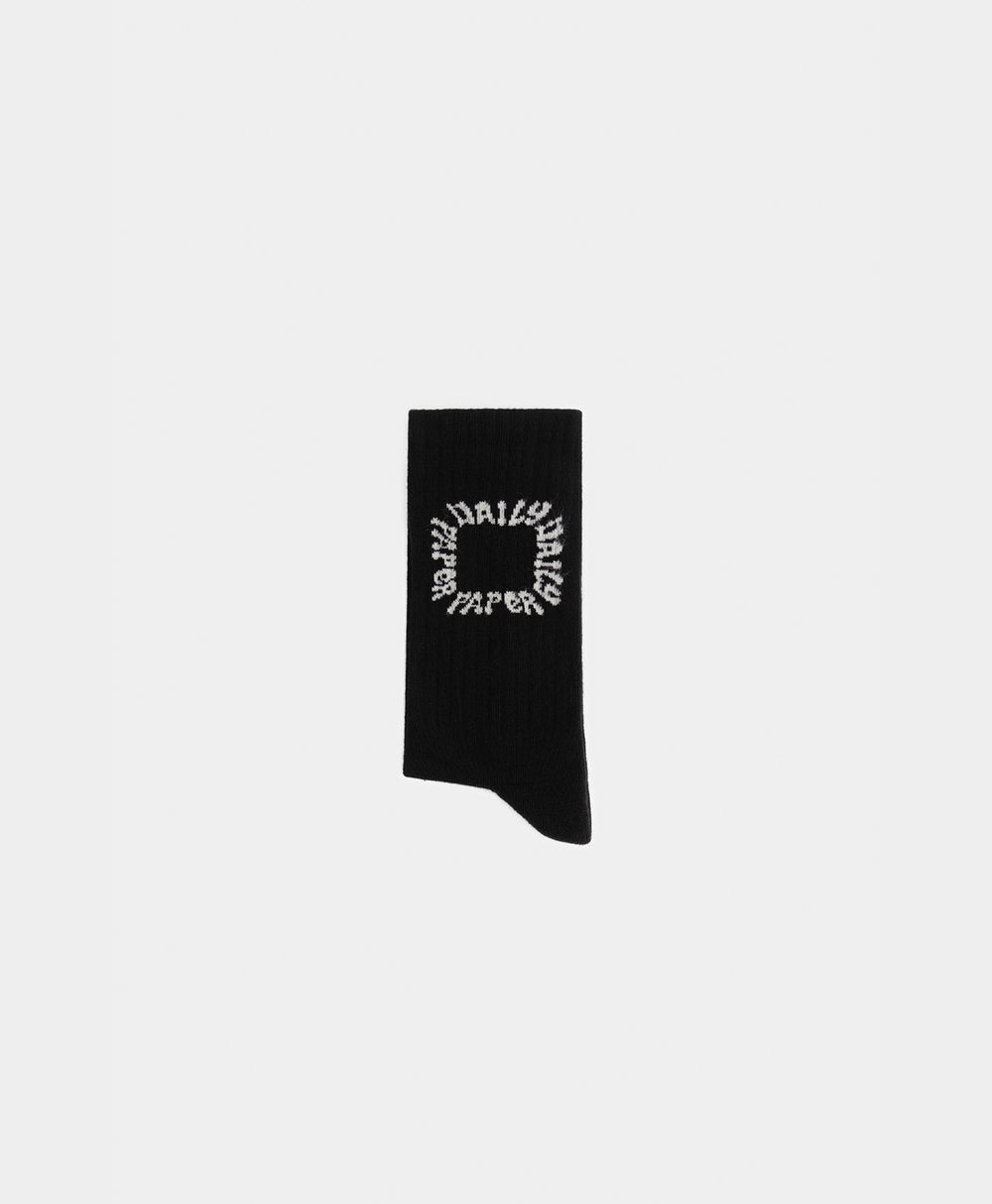 DP - Black Pape Socks - Packshot - Rear