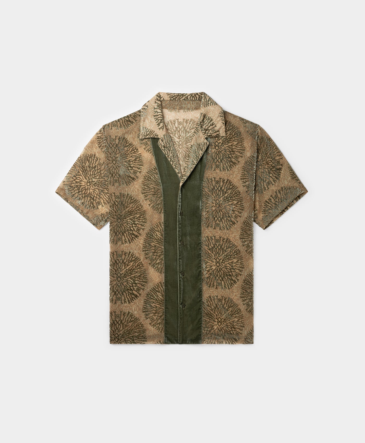 DP - Green Sand Pascal Shirt - Packshot - Front