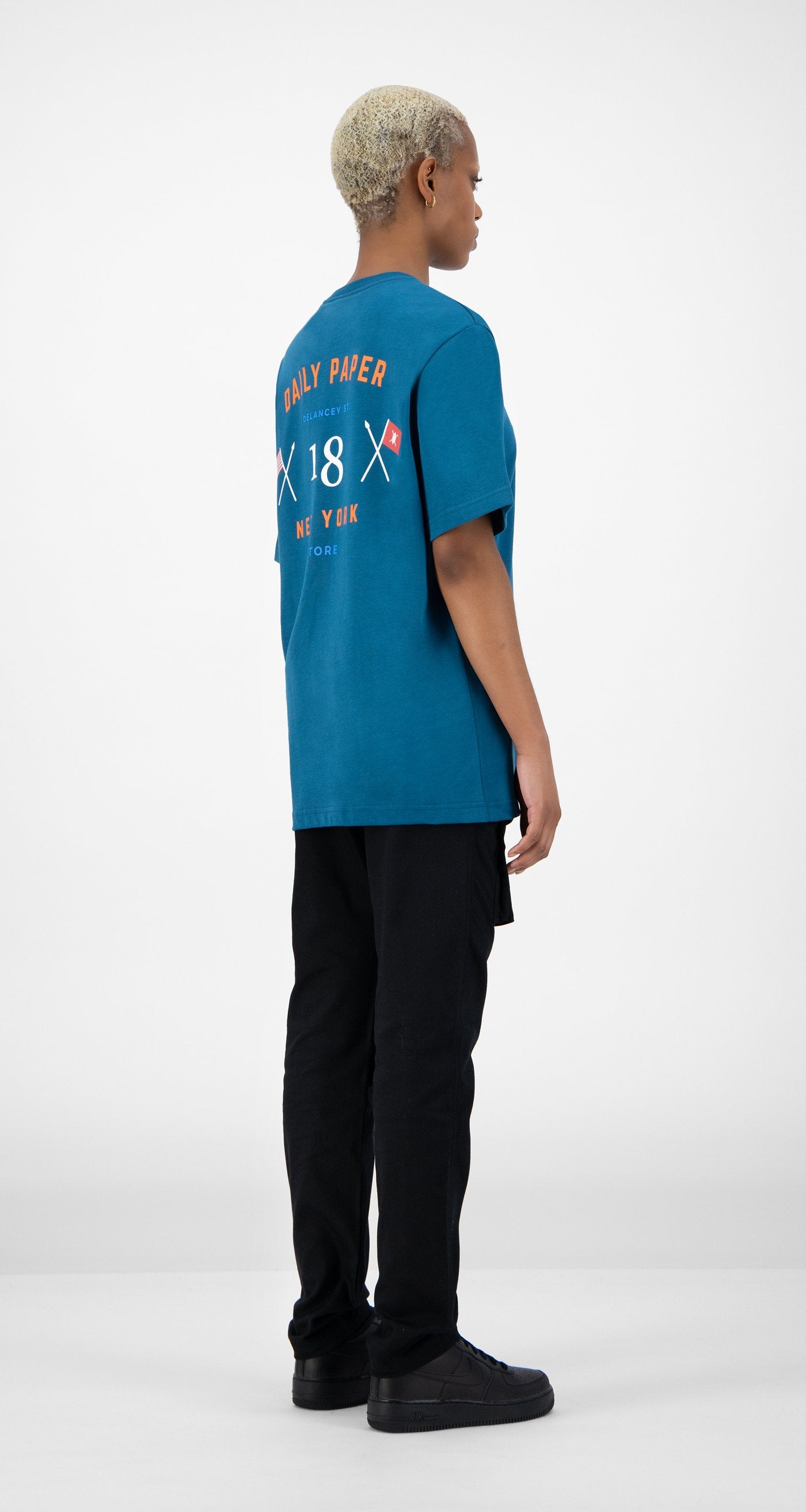 Daily Paper - Petrol NYC Store T-Shirt - Wmn Rear