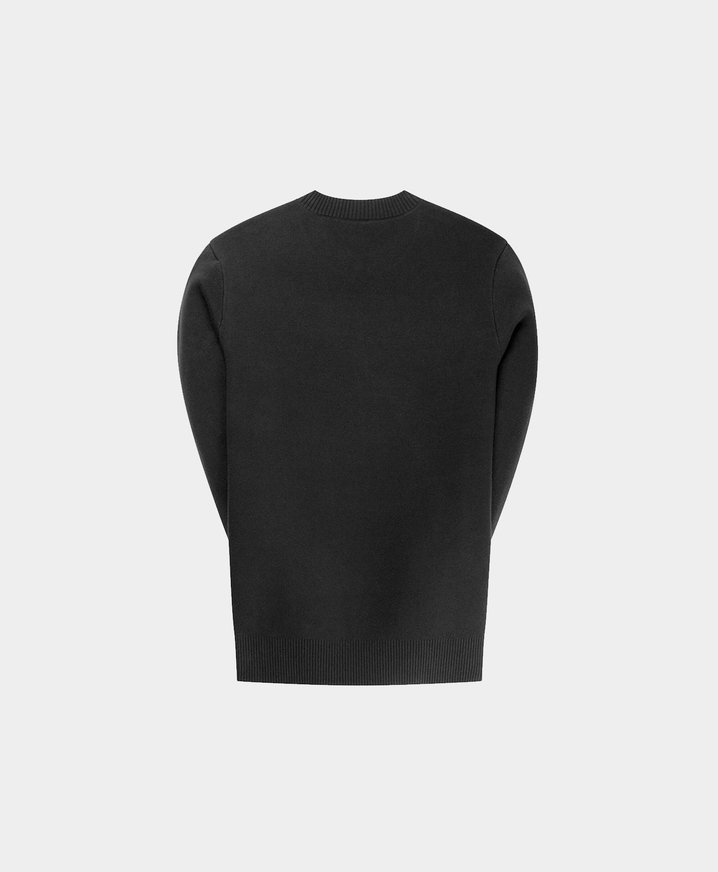 DP - Black Etype Knit Sweater - Packshot - Rear