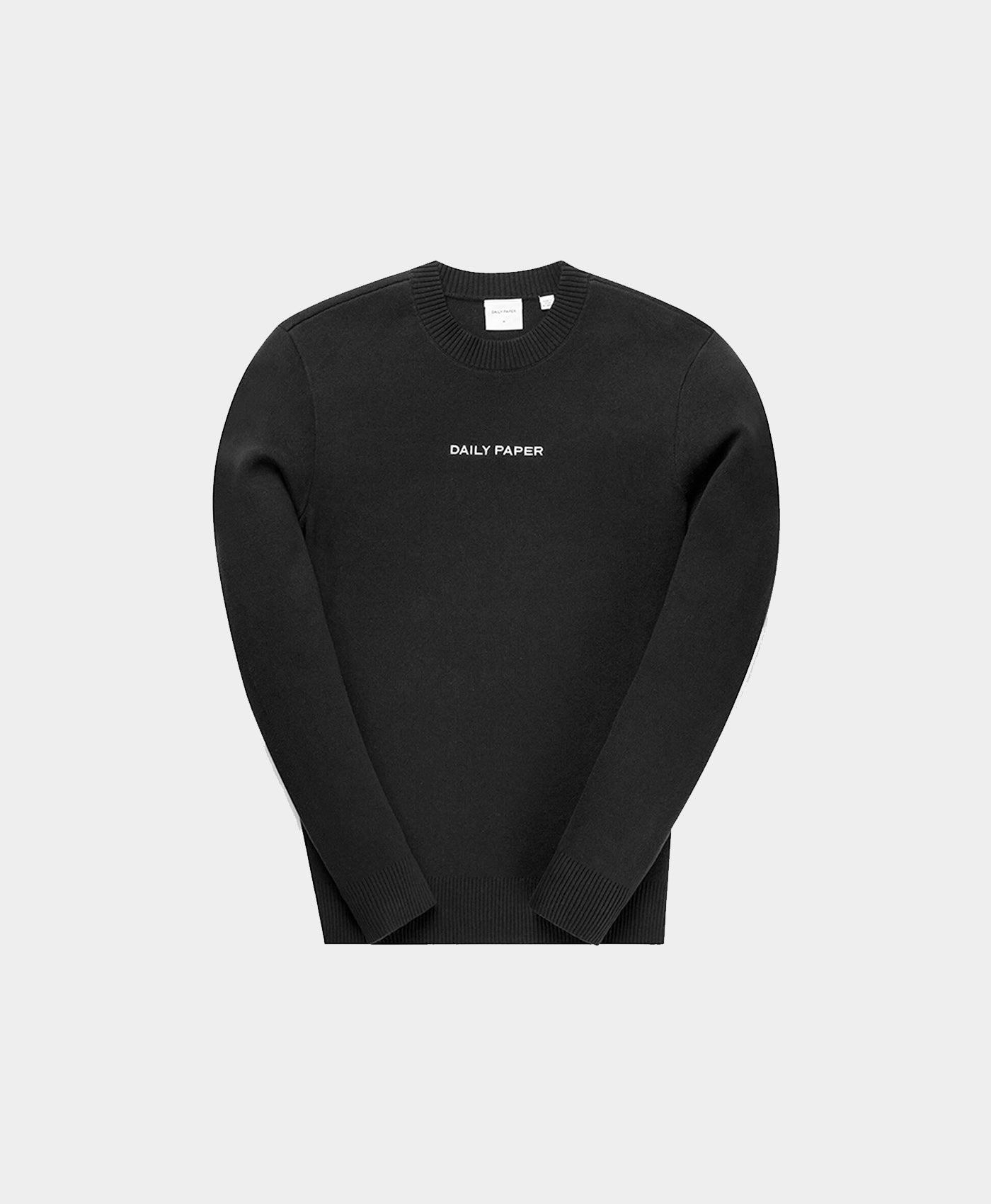 DP - Black Etype Knit Sweater - Packshot - Front