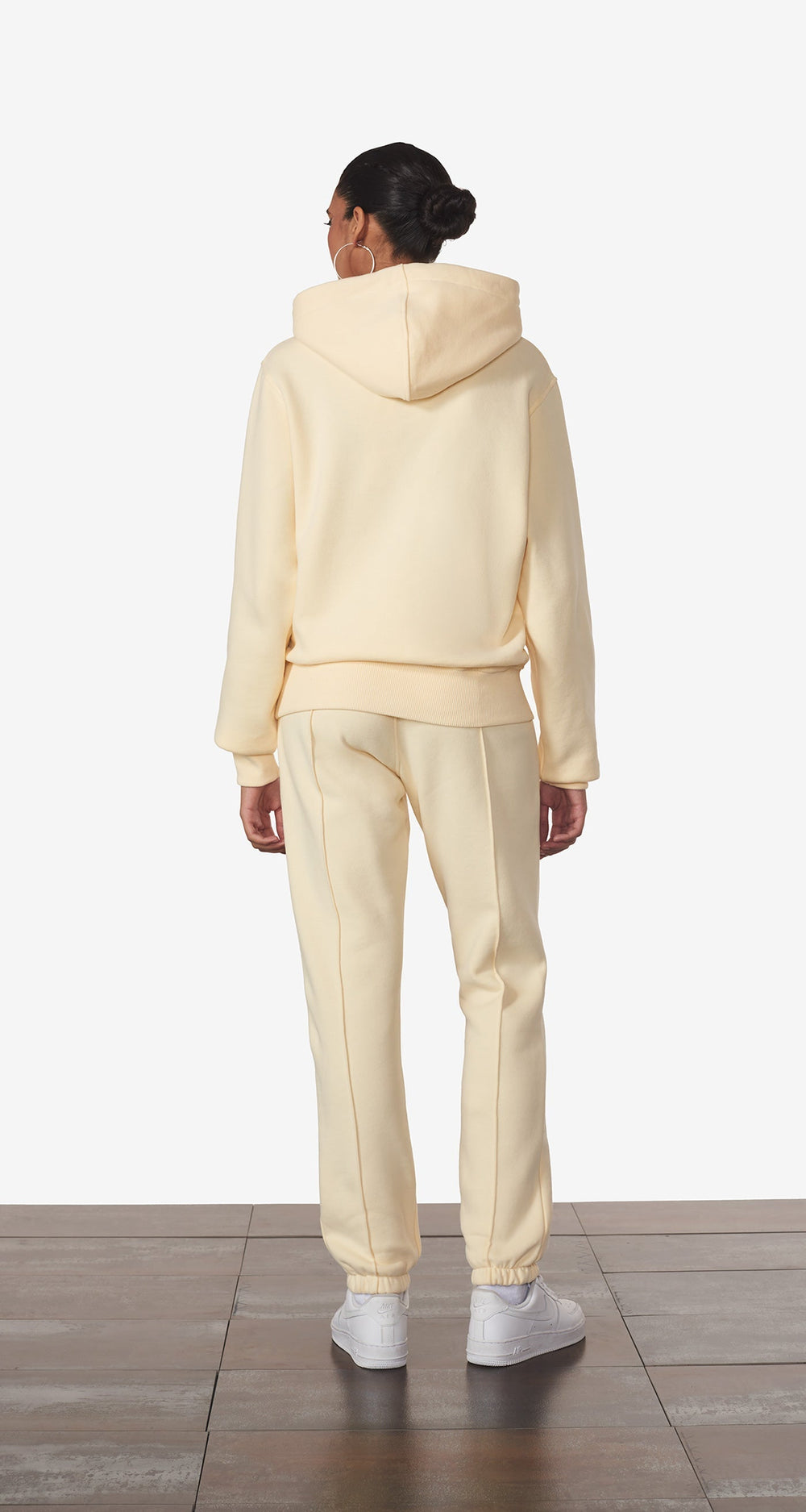 DP - Shortbread Cream Naveah Trackpants - Wmn - Rear