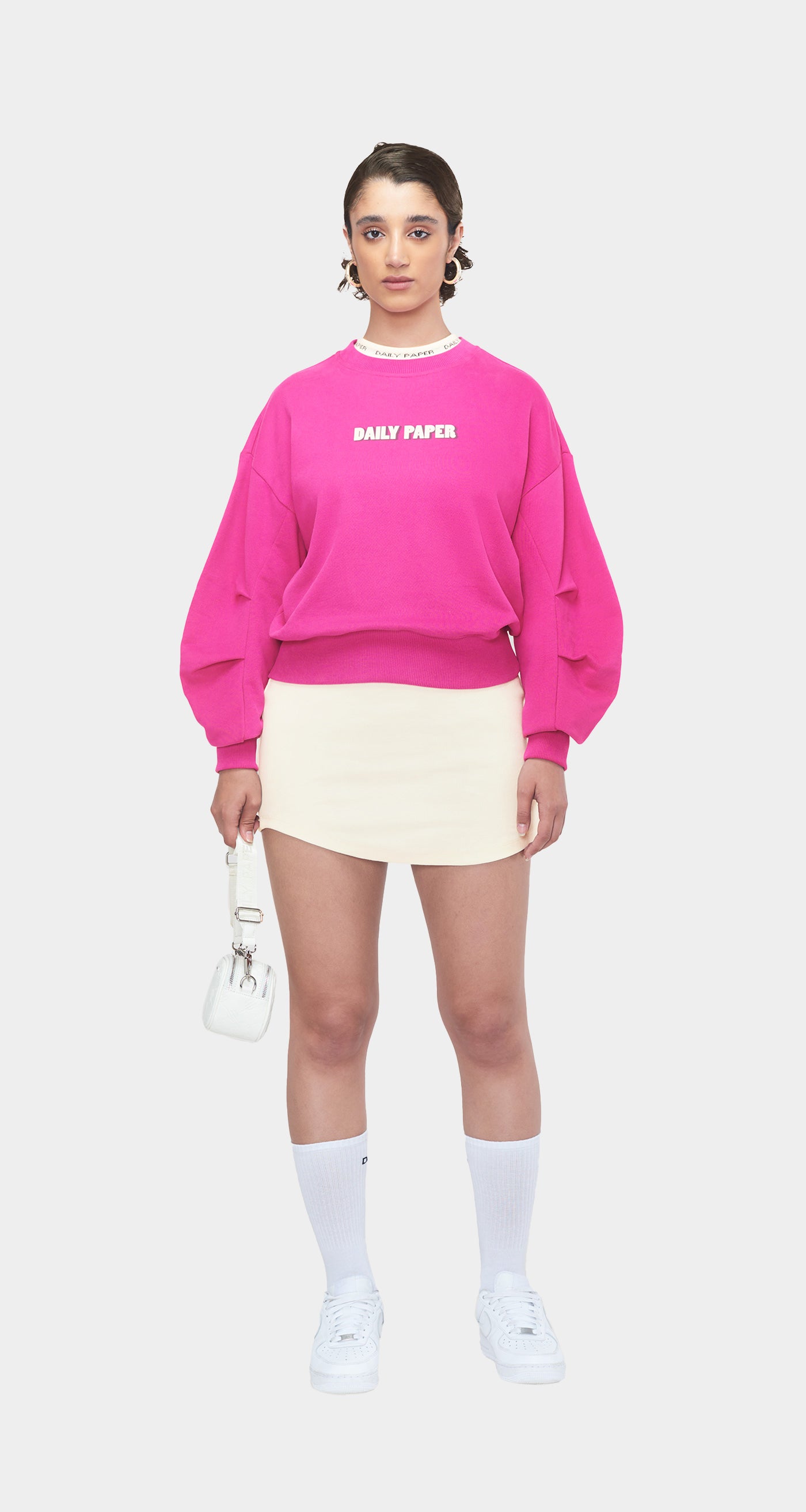DP - Very Berry Pink Patudi Sweater - Wmn - Front