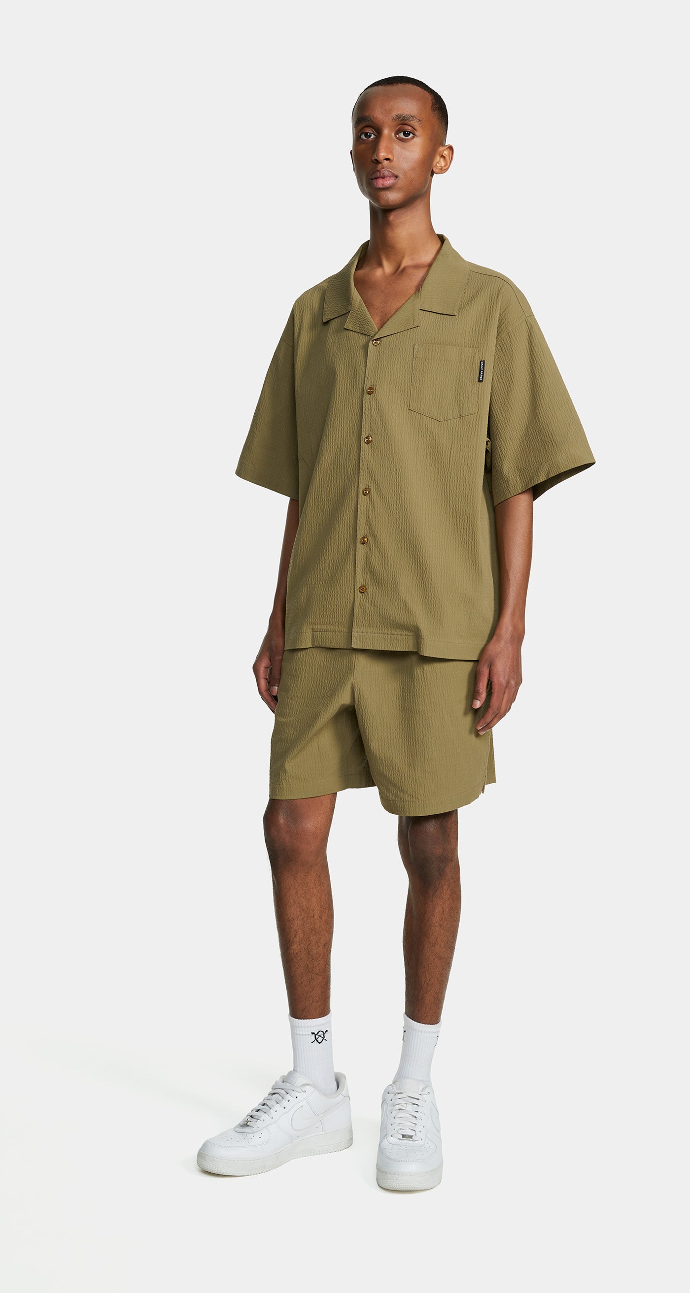 DP - Clover Green Pinira Shorts - Men - Front