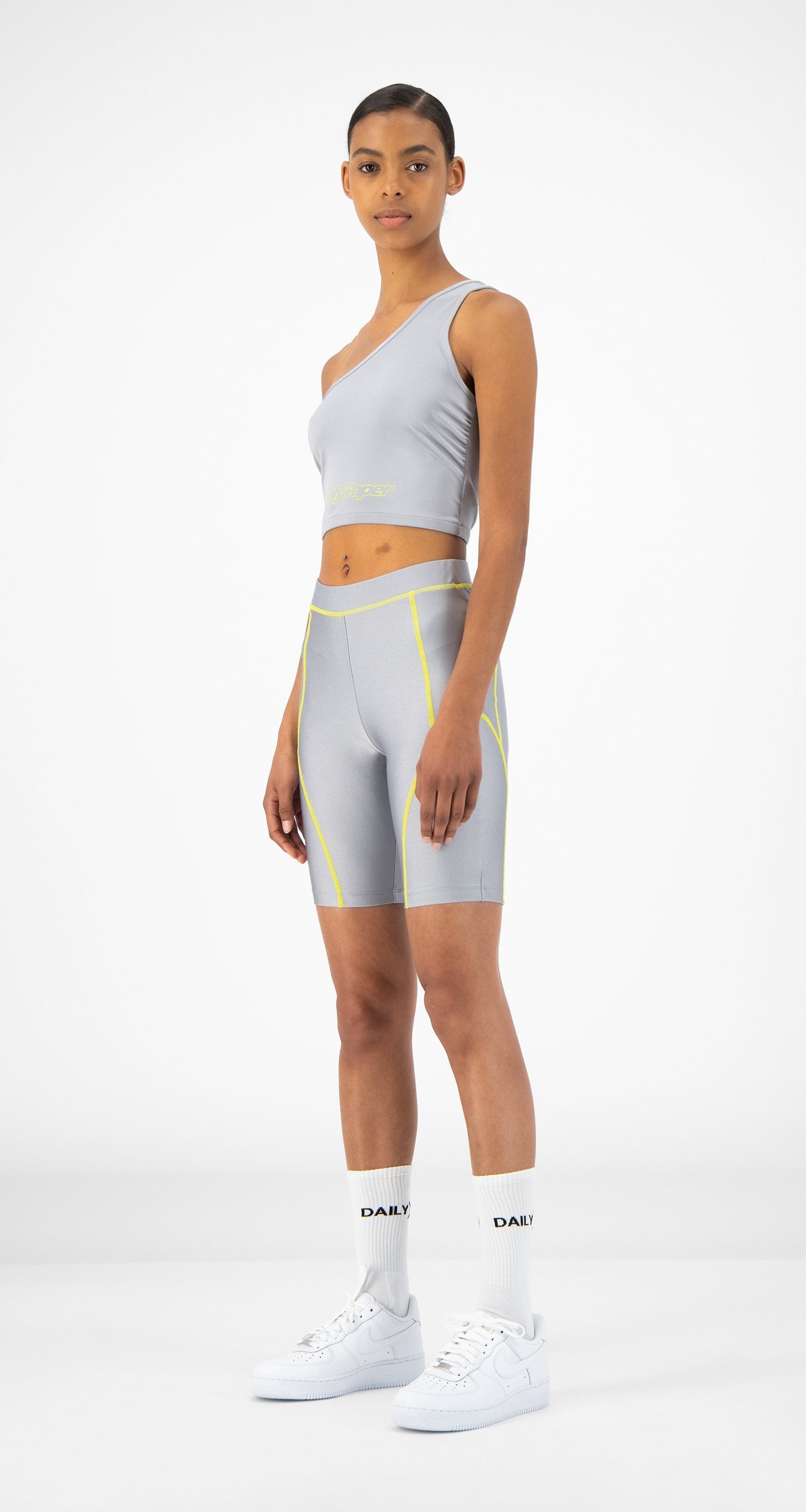 Daily Paper - Silver Rebike Shorts - Wmn